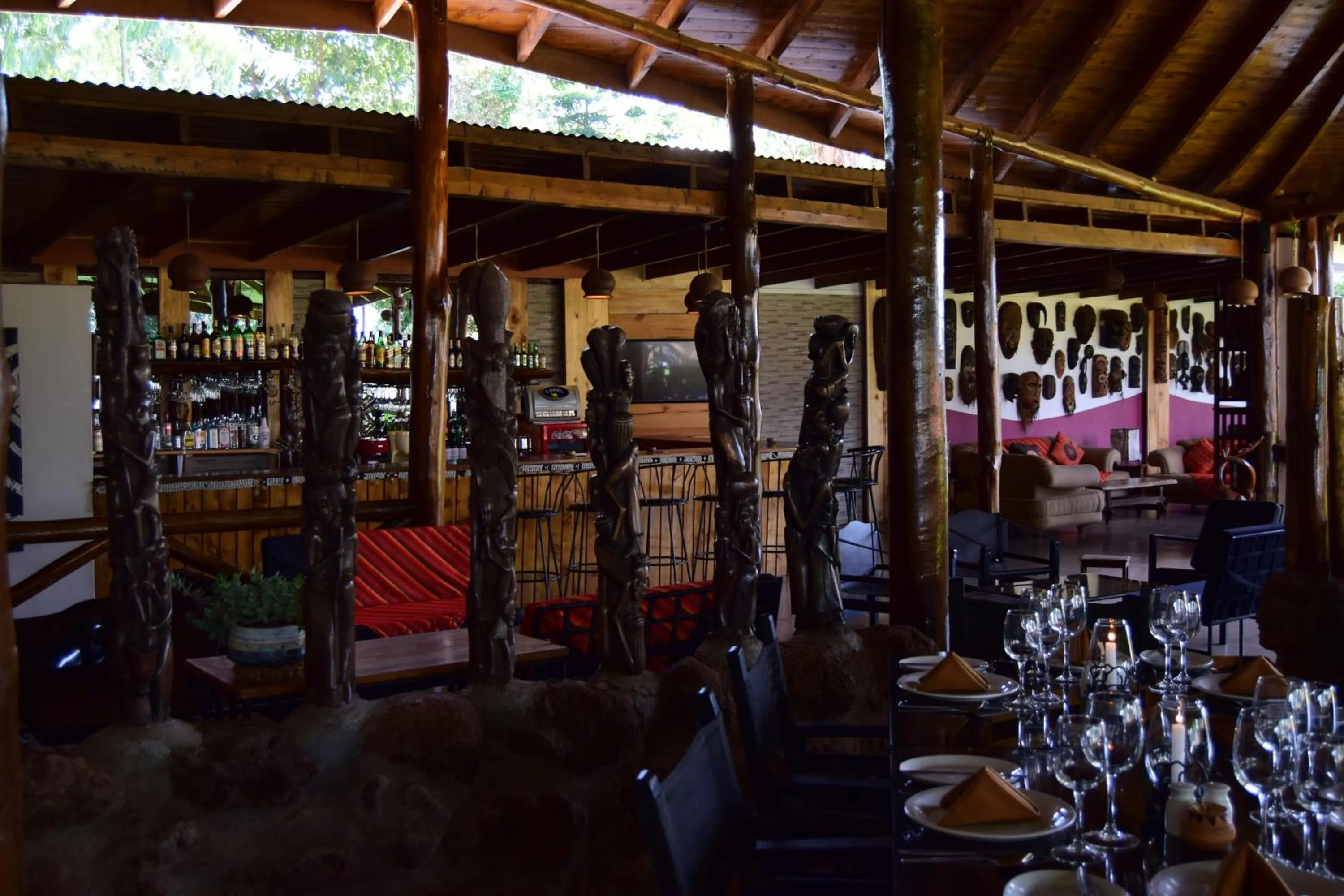 Restaurant/places to eat in Ameg Lodge Kilimanjaro