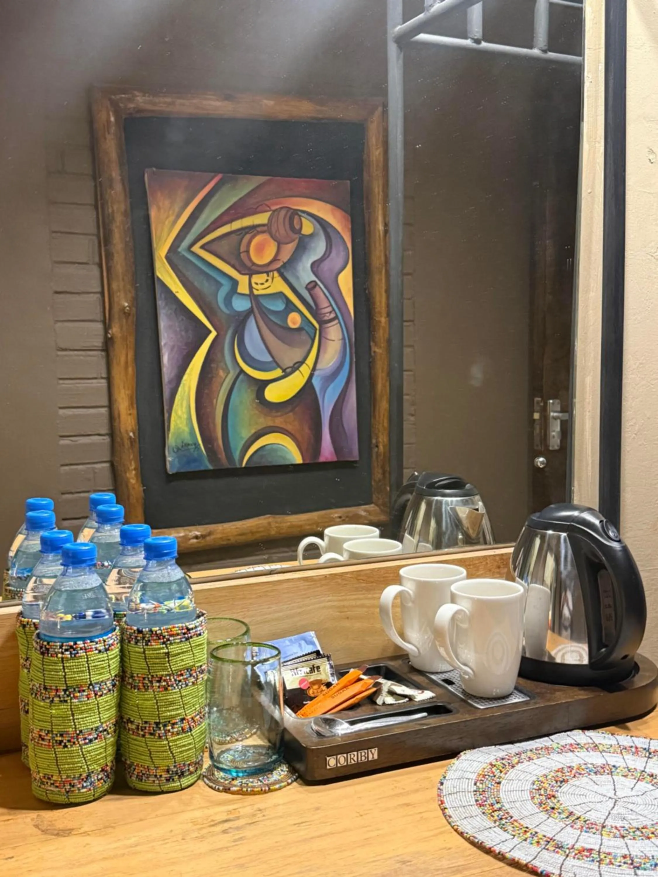 Coffee/tea facilities in Ameg Lodge Kilimanjaro