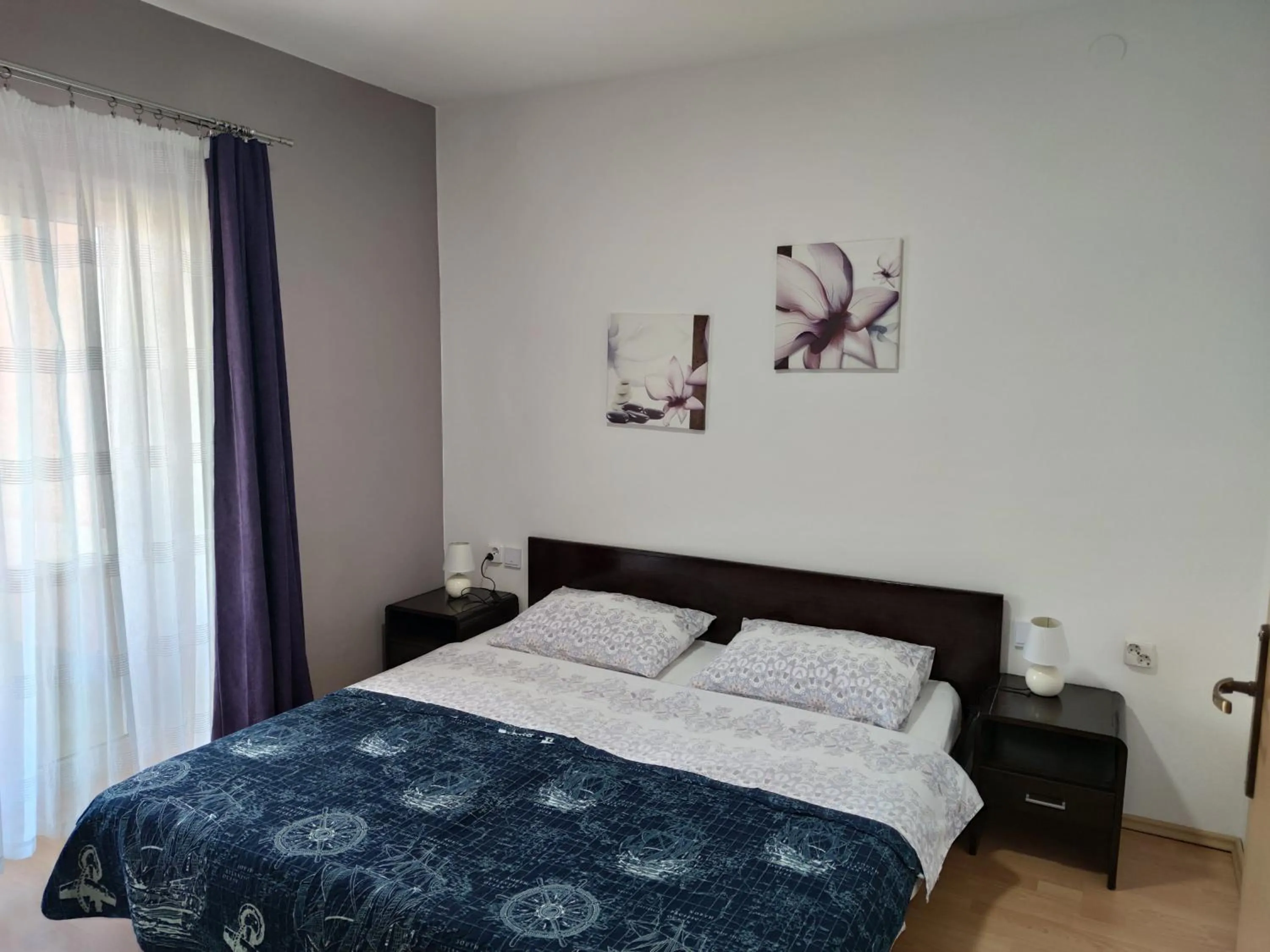 Bed in Apartments Dijana