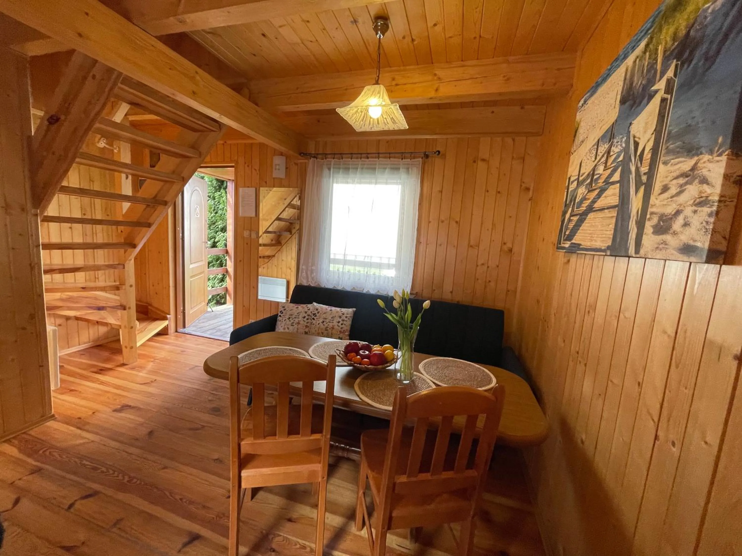 Living room in Domek Danusia z dwiema sypialniami