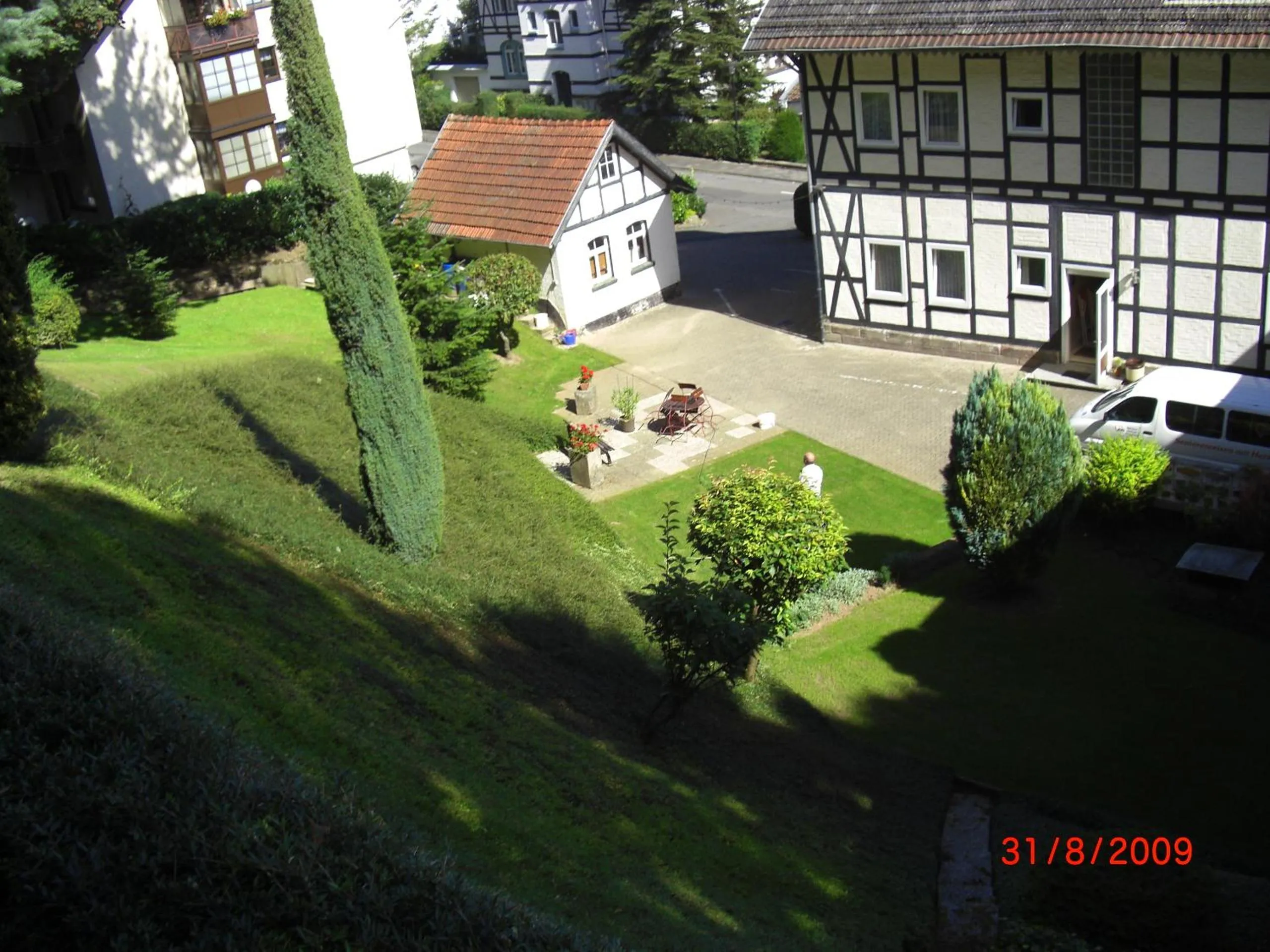 Garden in Hotel Martina