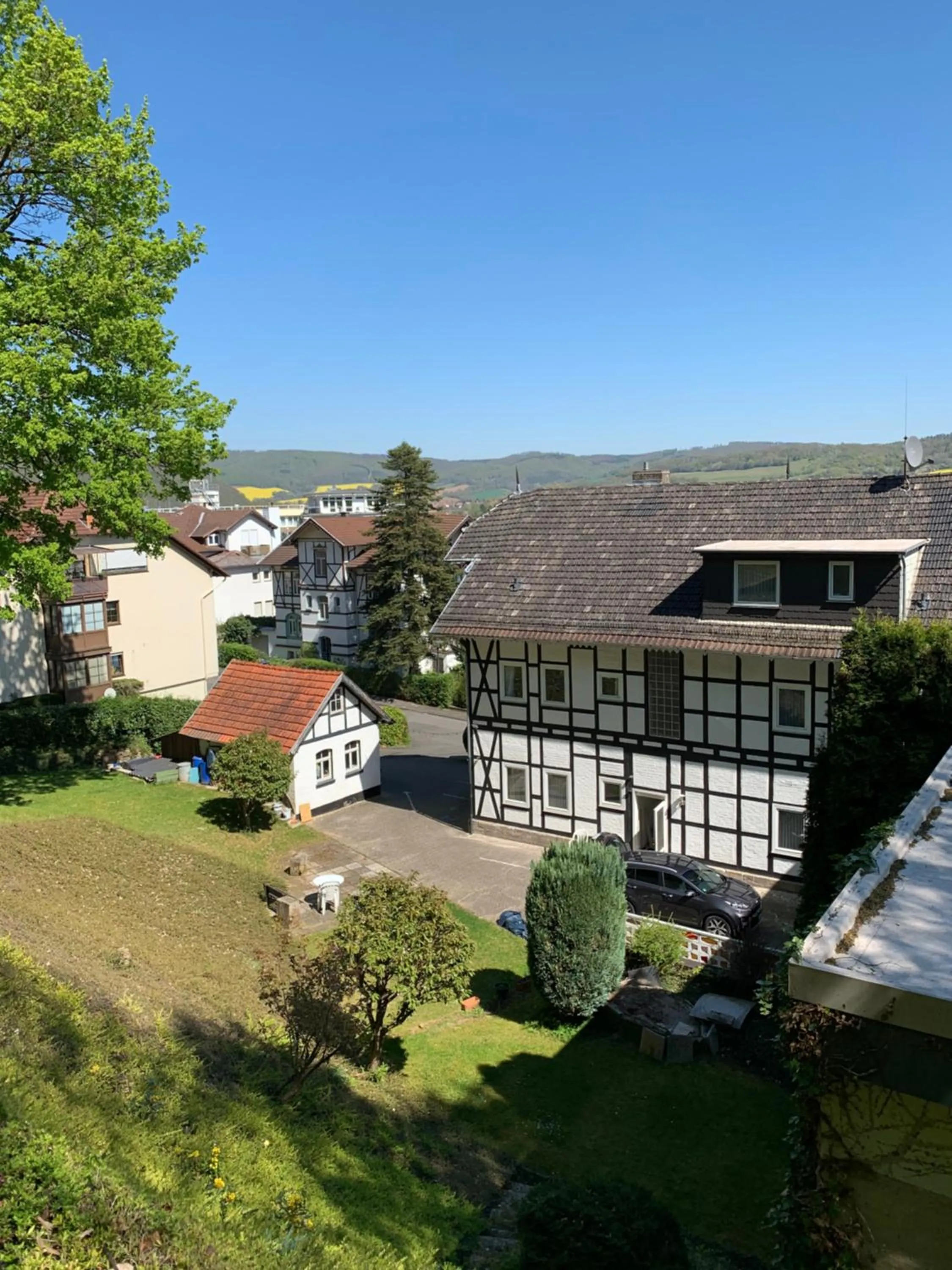 Garden view in Hotel Martina