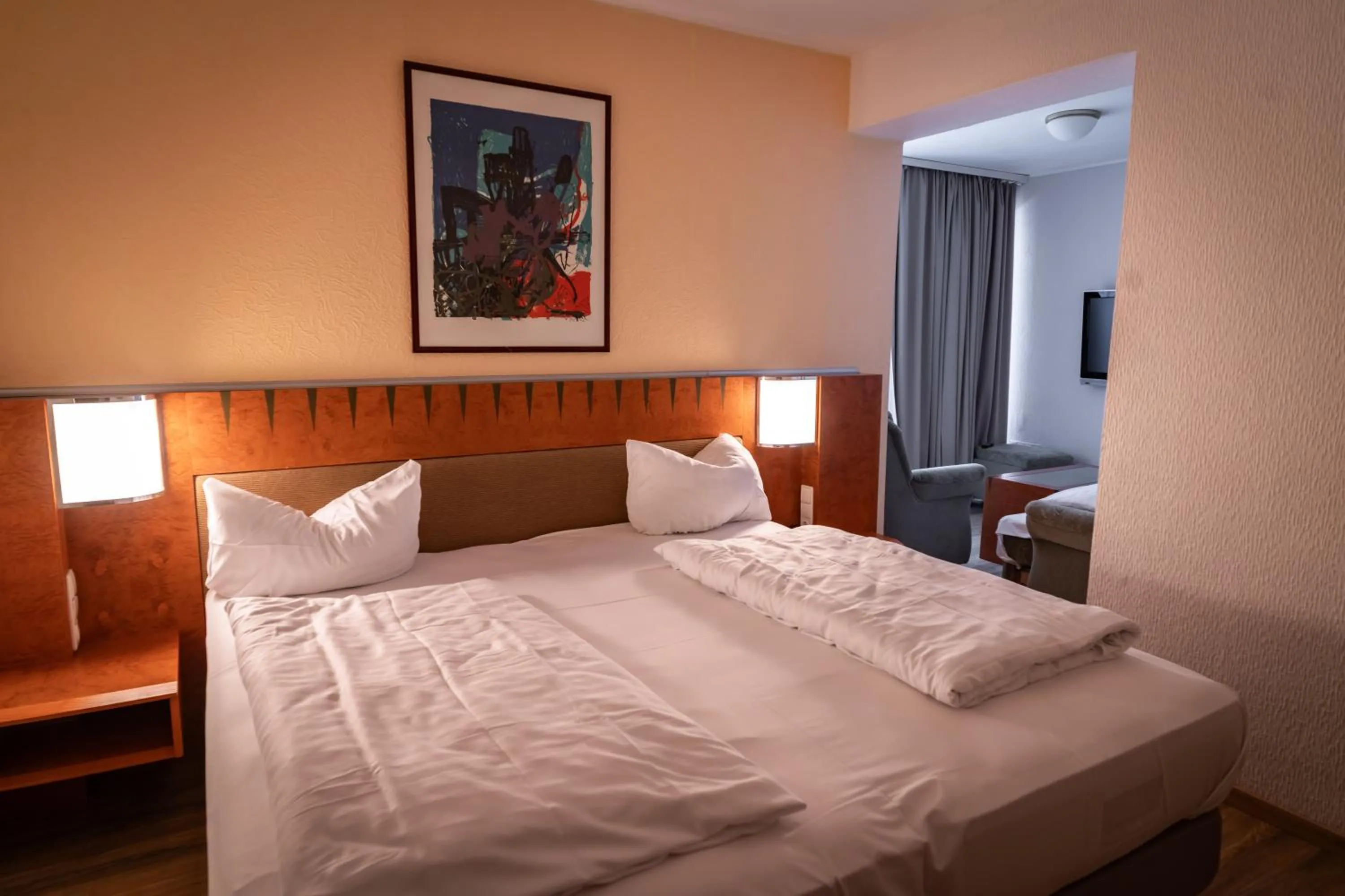 Photo of the whole room, Bed in Hotel Martina