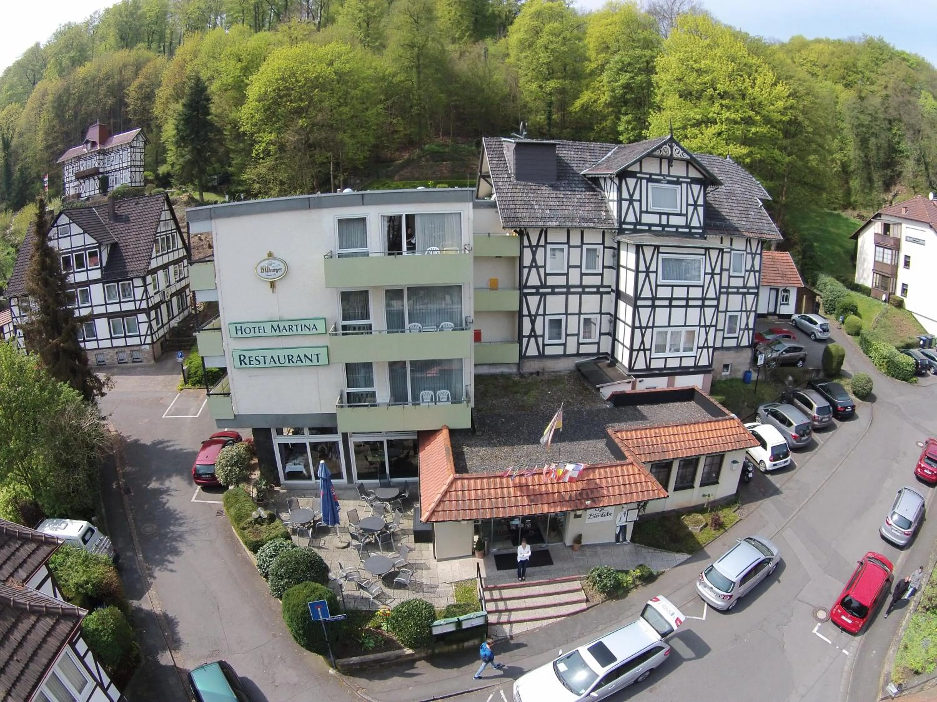 Property building in Hotel Martina