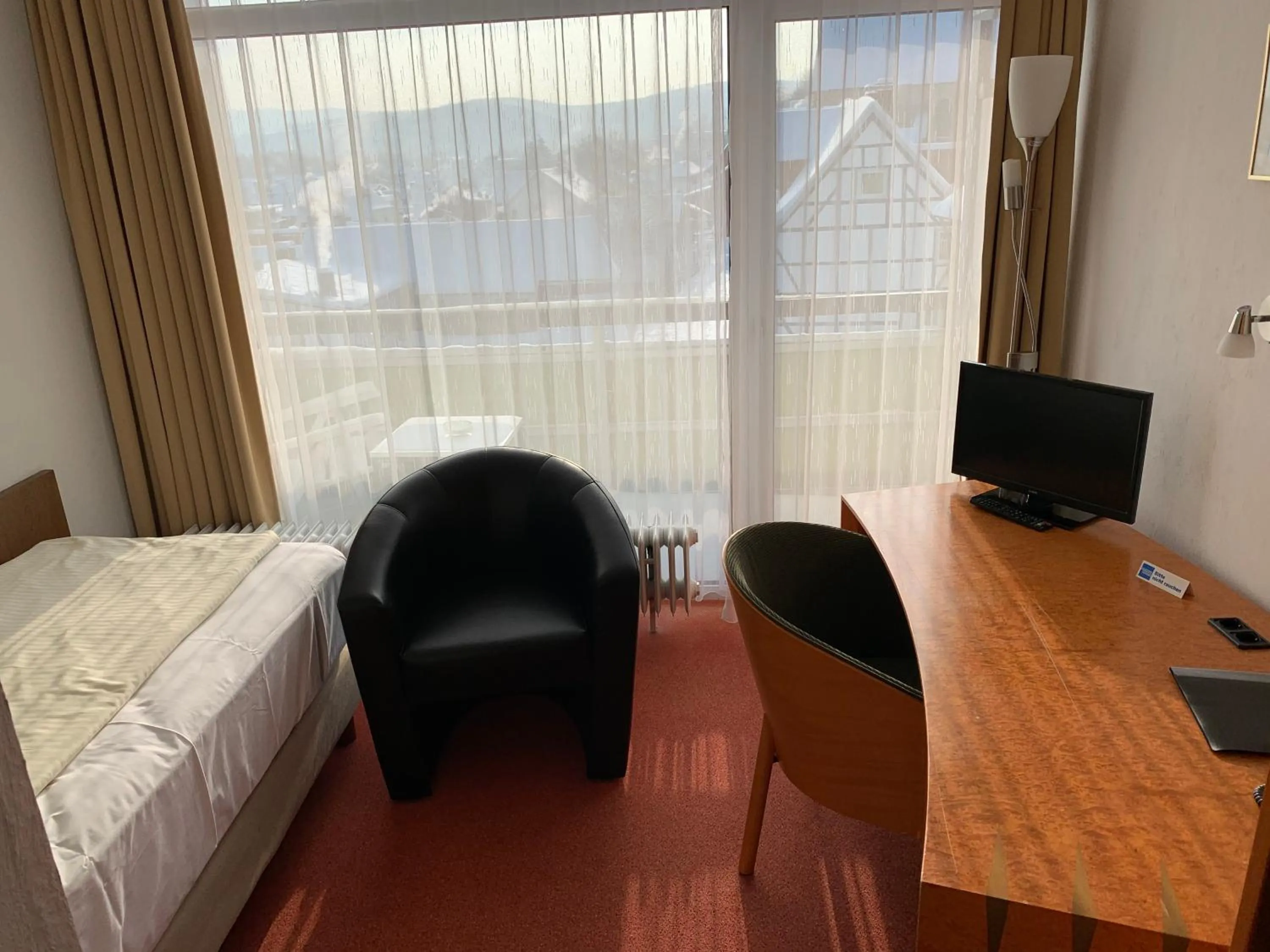 TV and multimedia, Bed in Hotel Martina