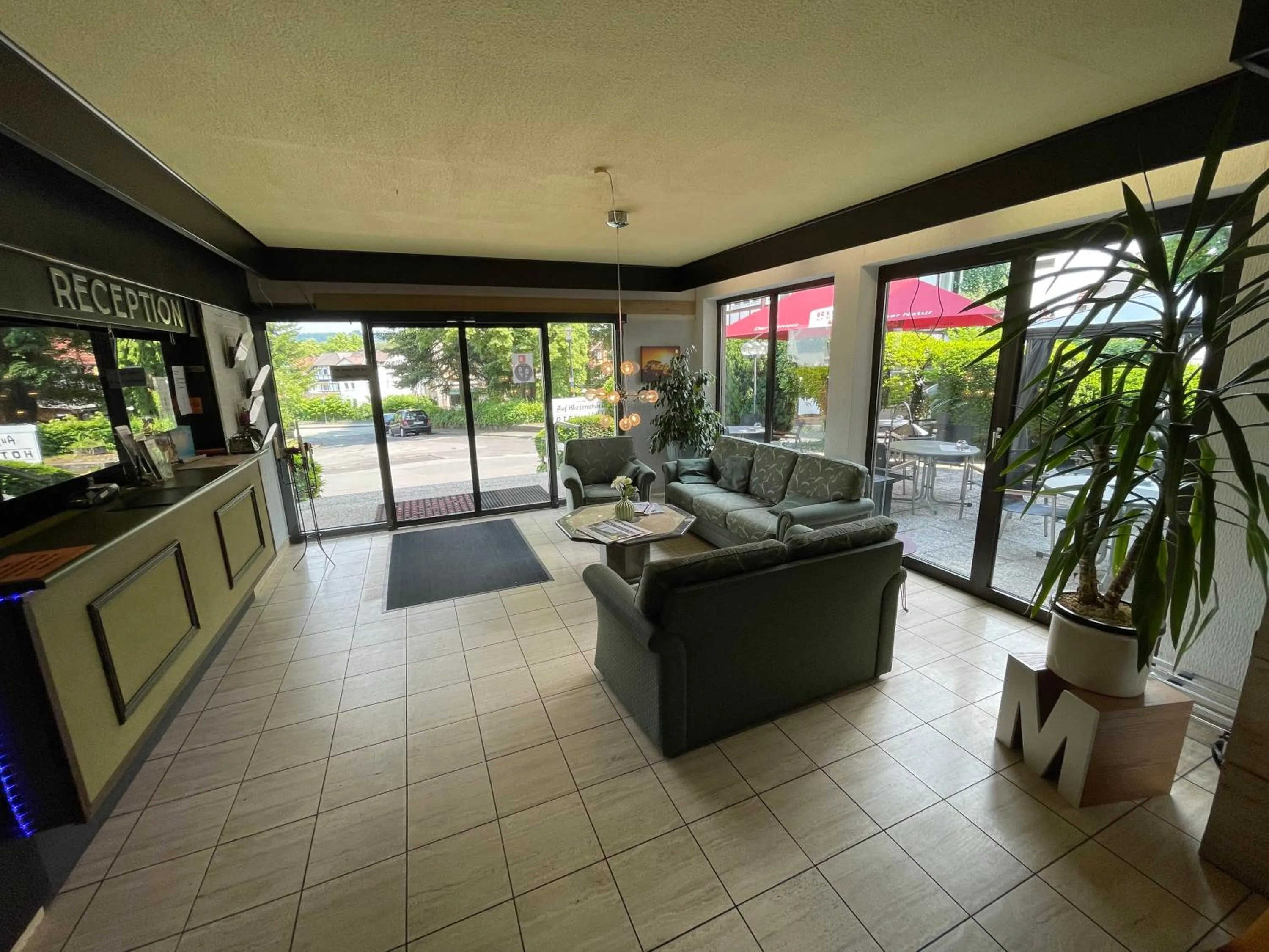 Lobby or reception in Hotel Martina