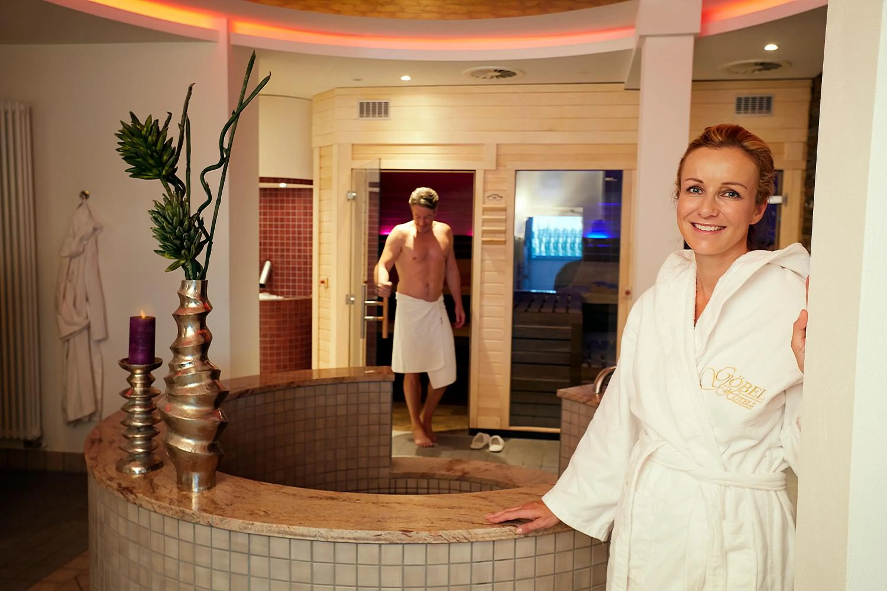 Sauna in Göbel's Hotel AquaVita