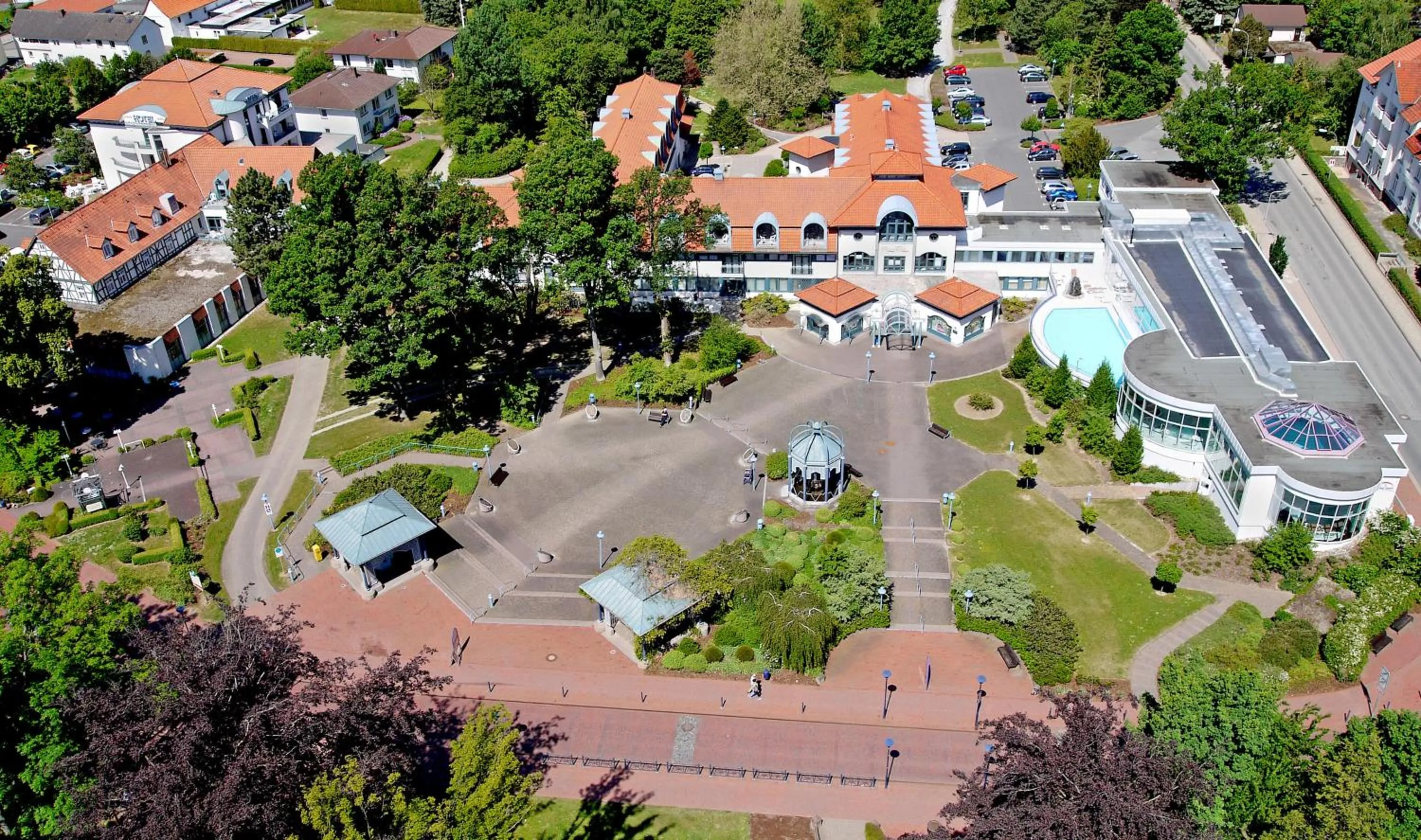 Property building in Göbel's Hotel AquaVita
