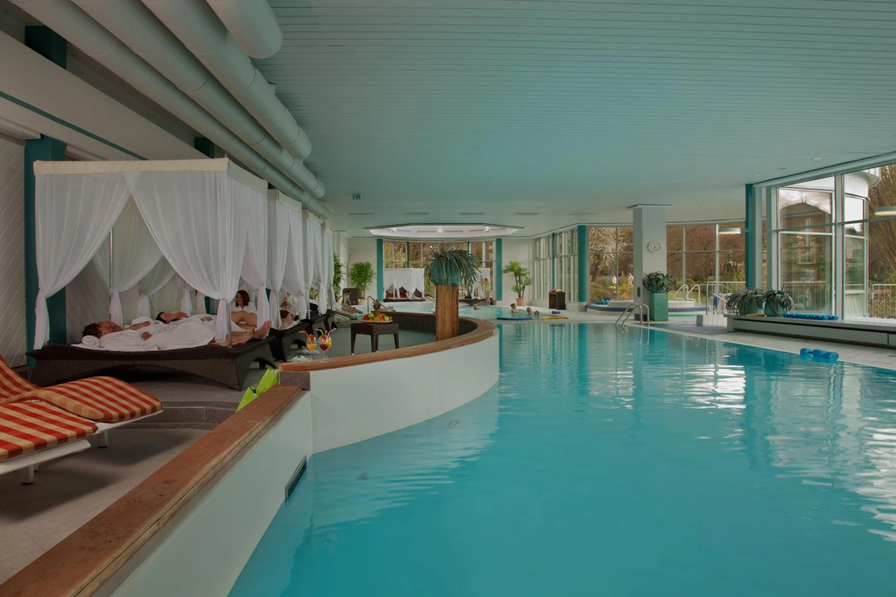 Swimming pool in Göbel's Hotel AquaVita