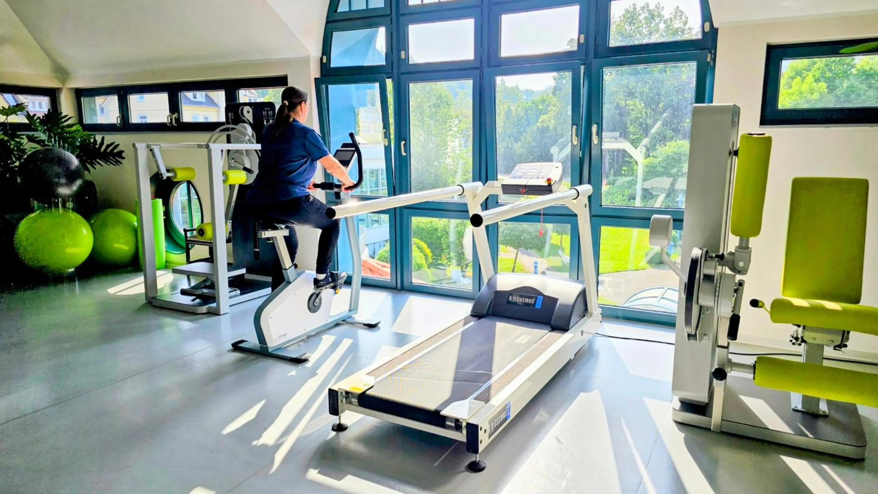Fitness centre/facilities in Göbel's Hotel AquaVita
