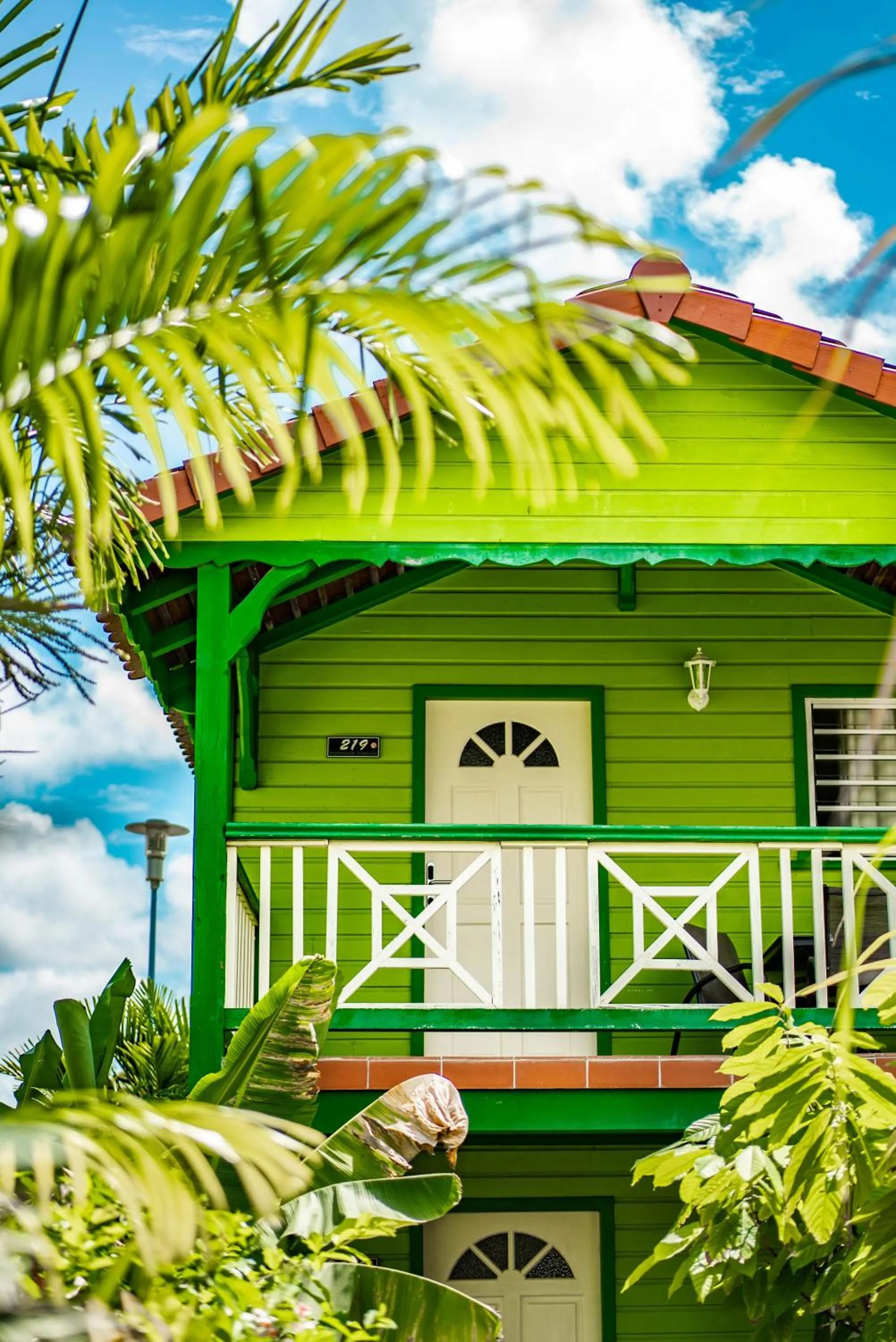 Balcony/Terrace in Hotel Bambou