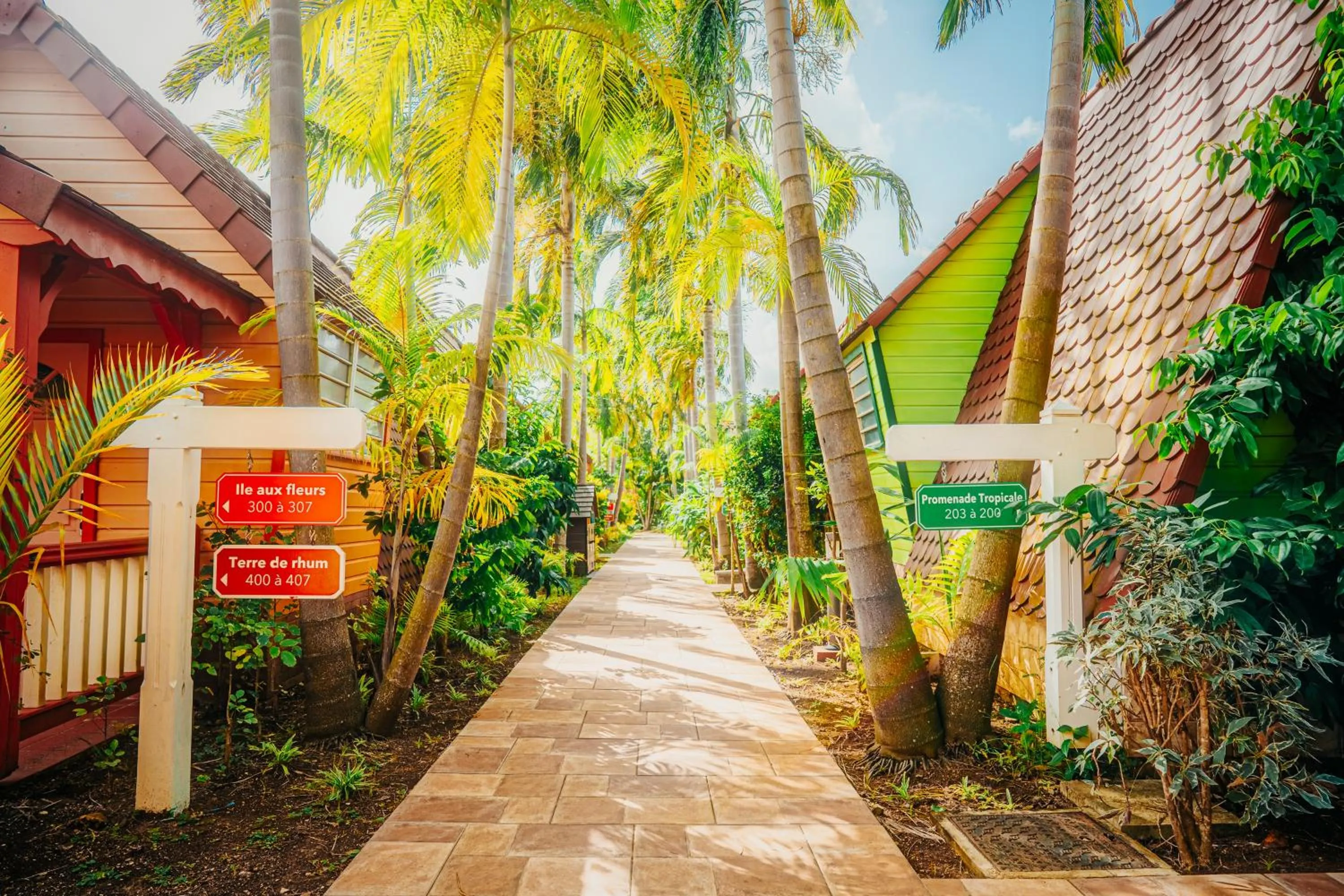 Garden in Hotel Bambou