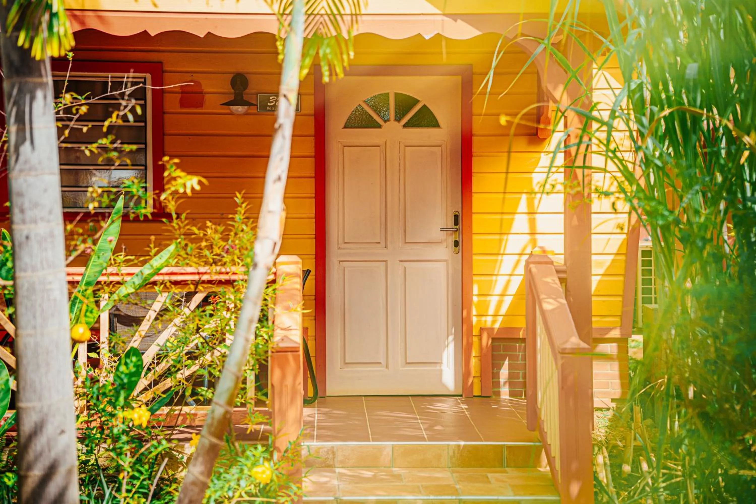 Facade/entrance in Hotel Bambou