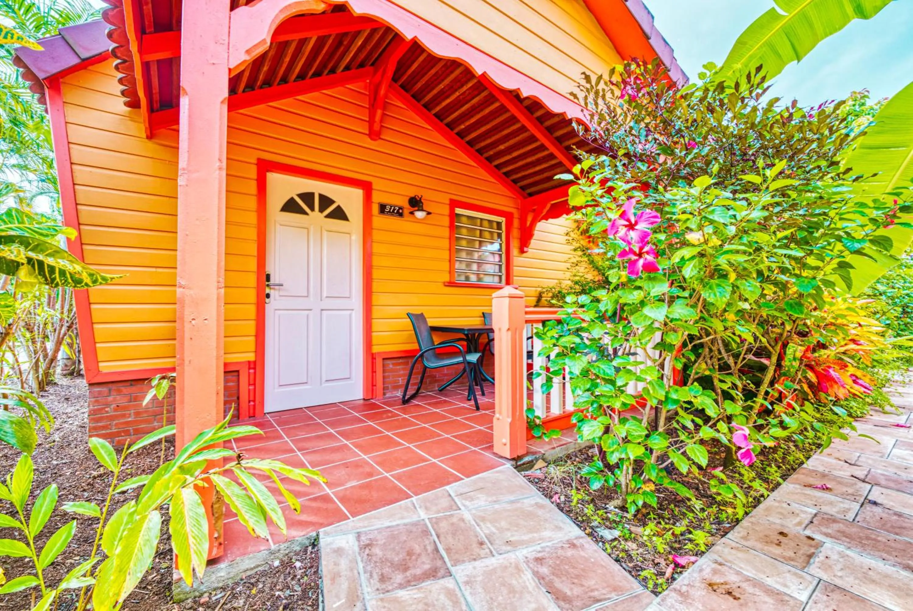 Garden in Hotel Bambou