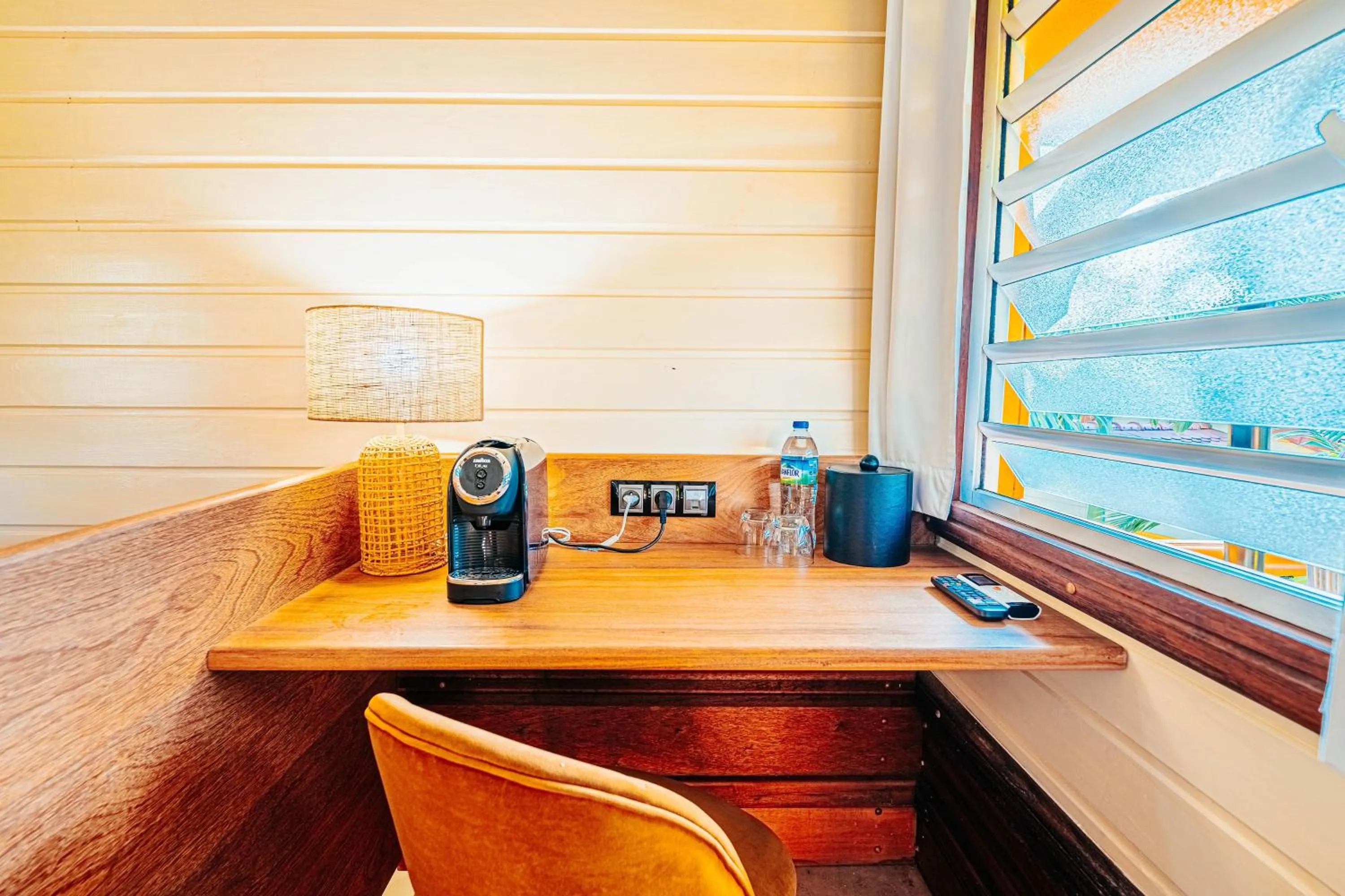 Coffee/tea facilities in Hotel Bambou