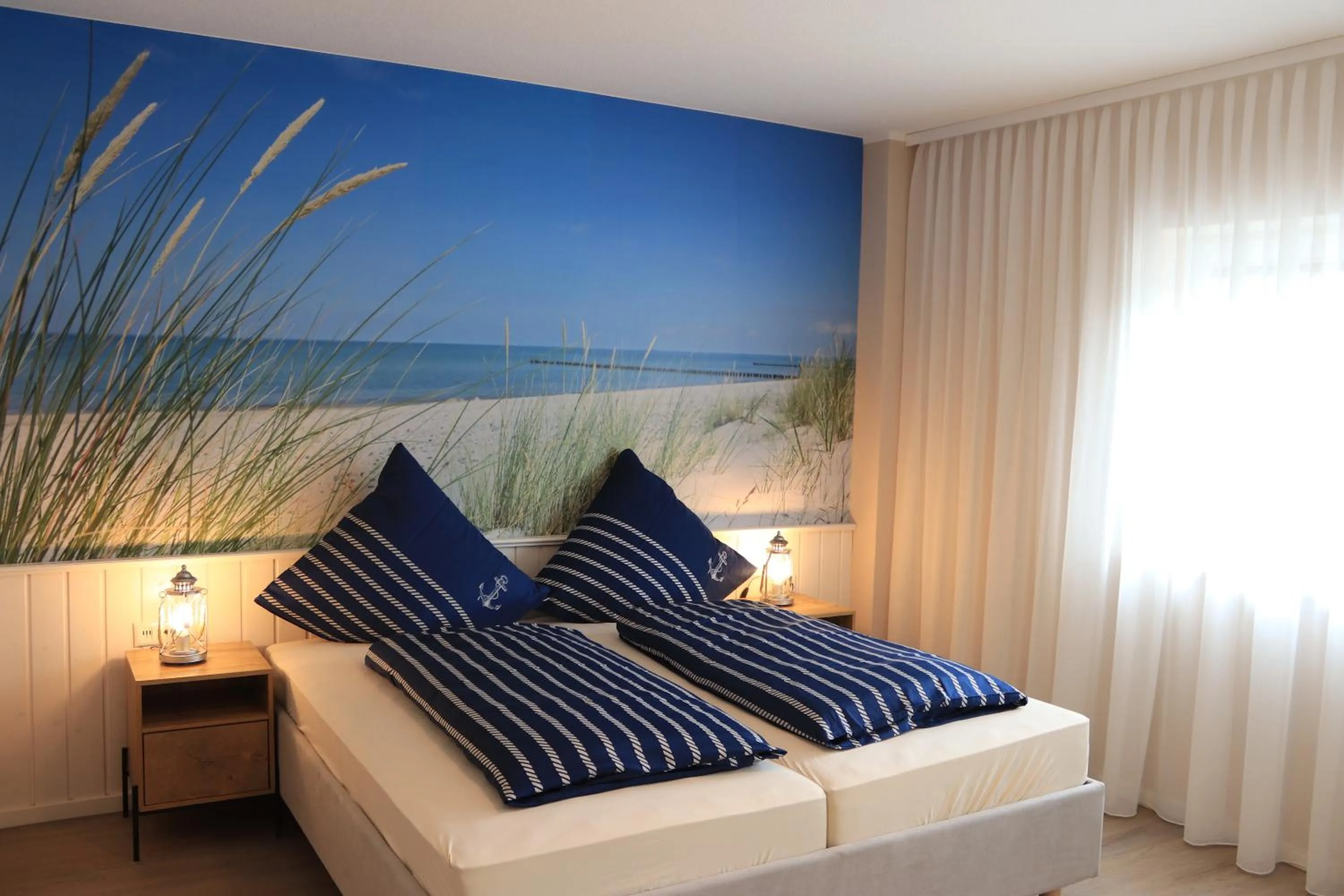 Bed in Hotel Seeterrassen