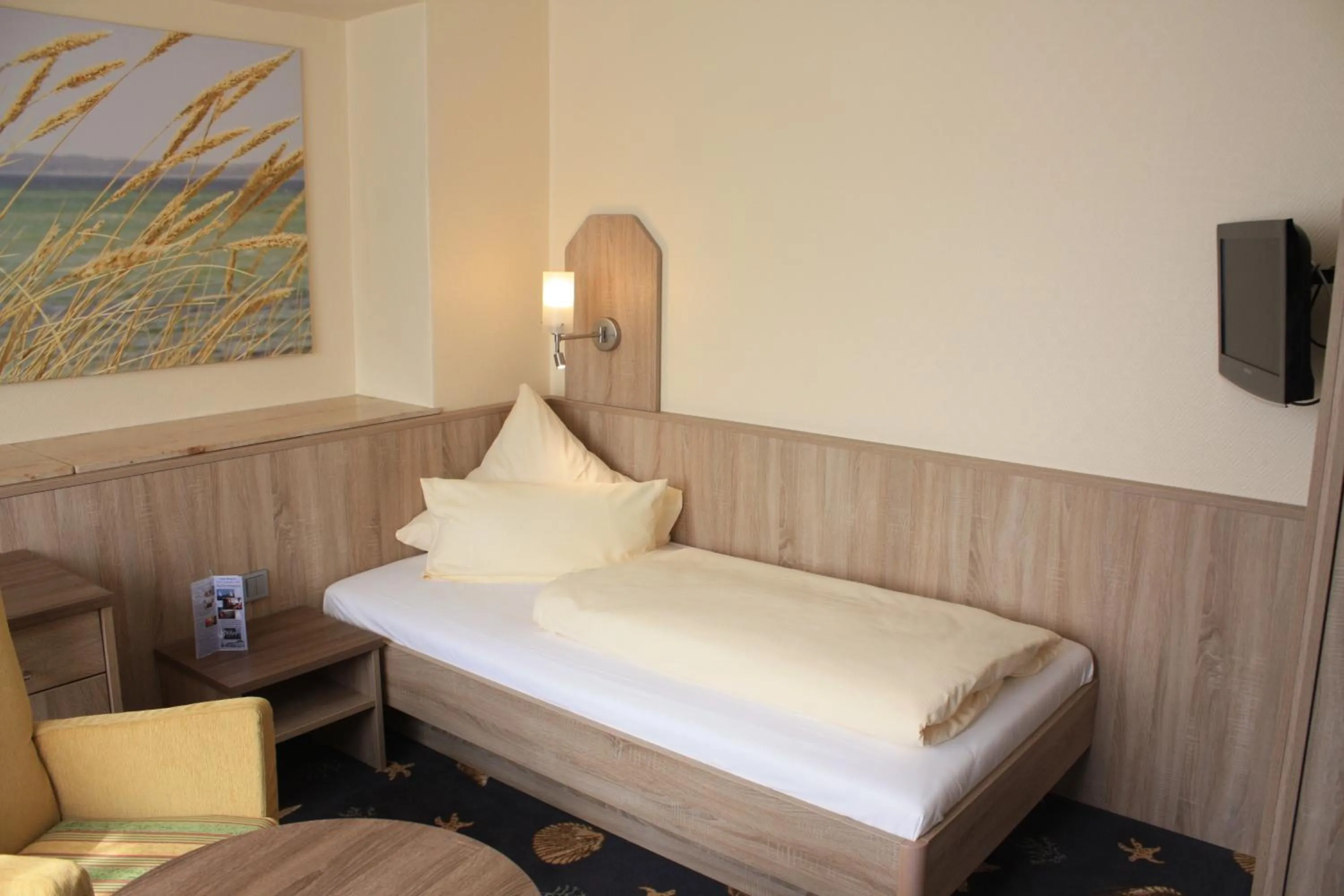 Photo of the whole room, Bed in Hotel Seeterrassen