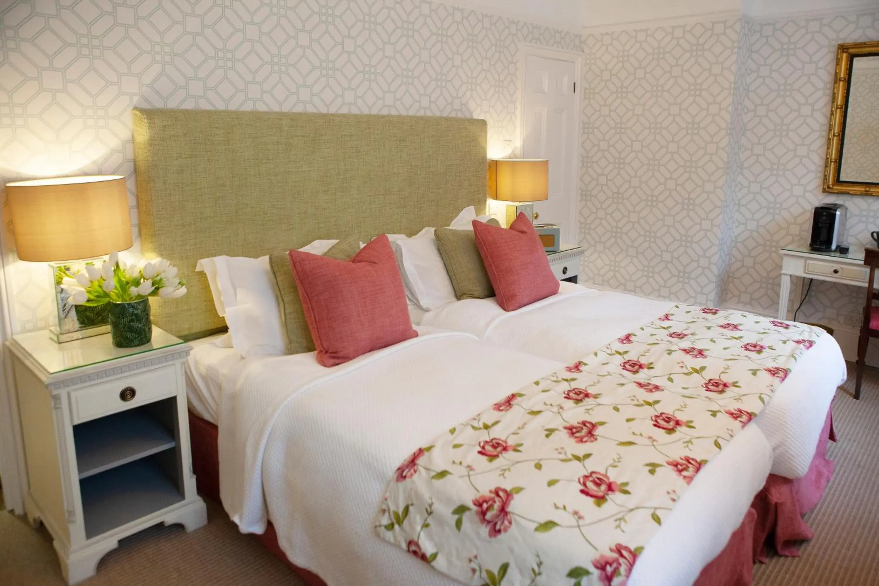 Twin Room in Durrants Hotel Twin Room in Durrants Hotel