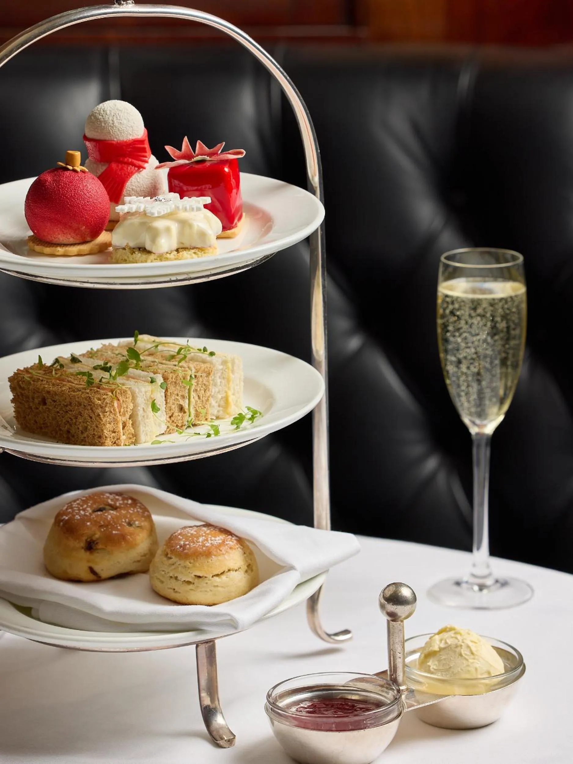 Food close-up in Durrants Hotel