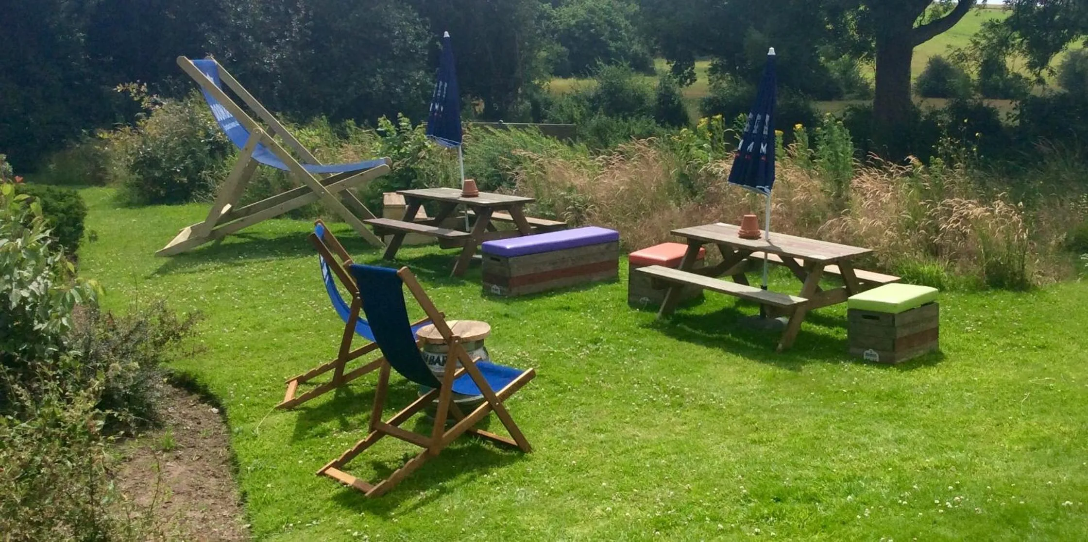 Garden in Strawberry Bank Hotel, NEC