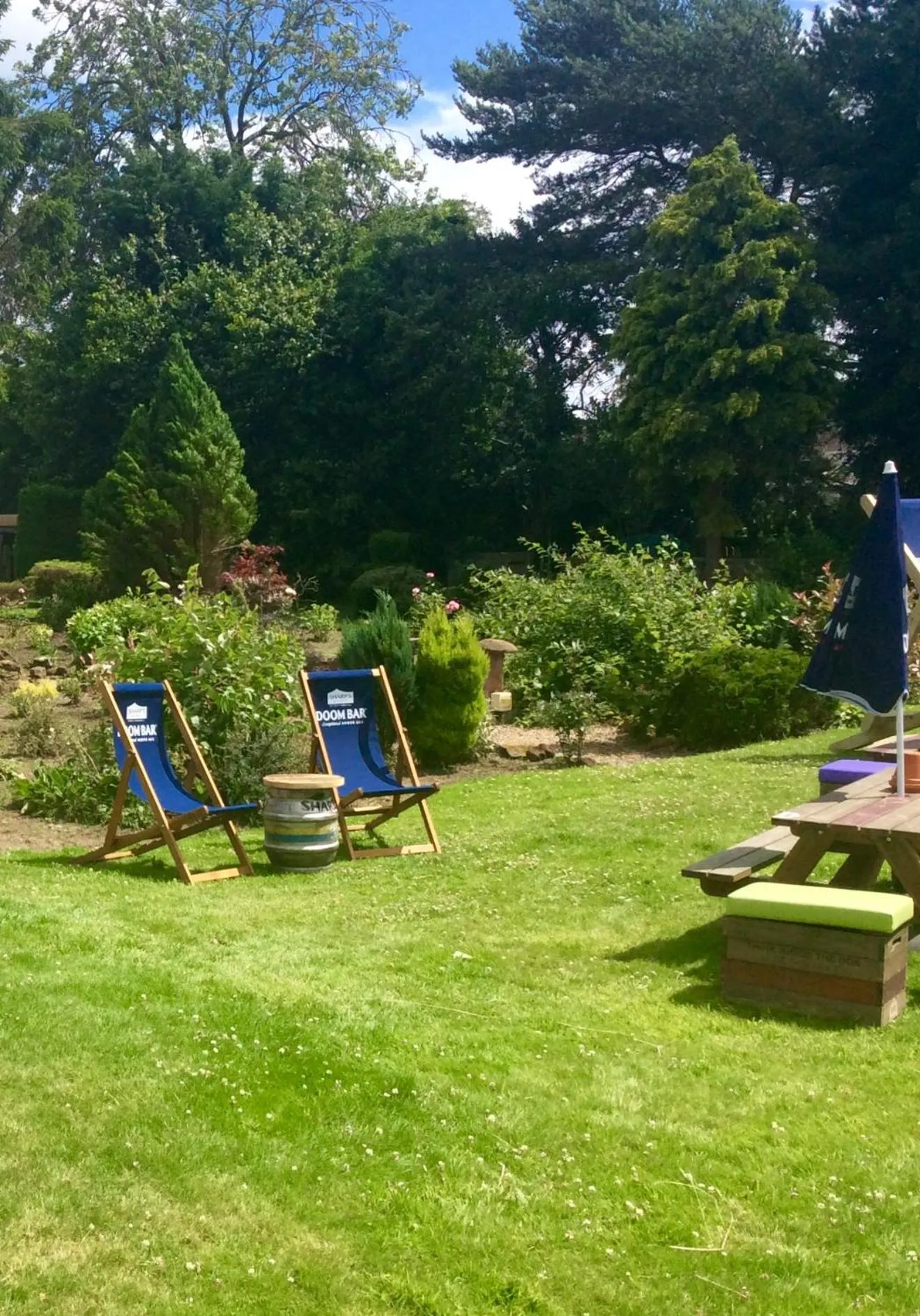 Garden in Strawberry Bank Hotel, NEC