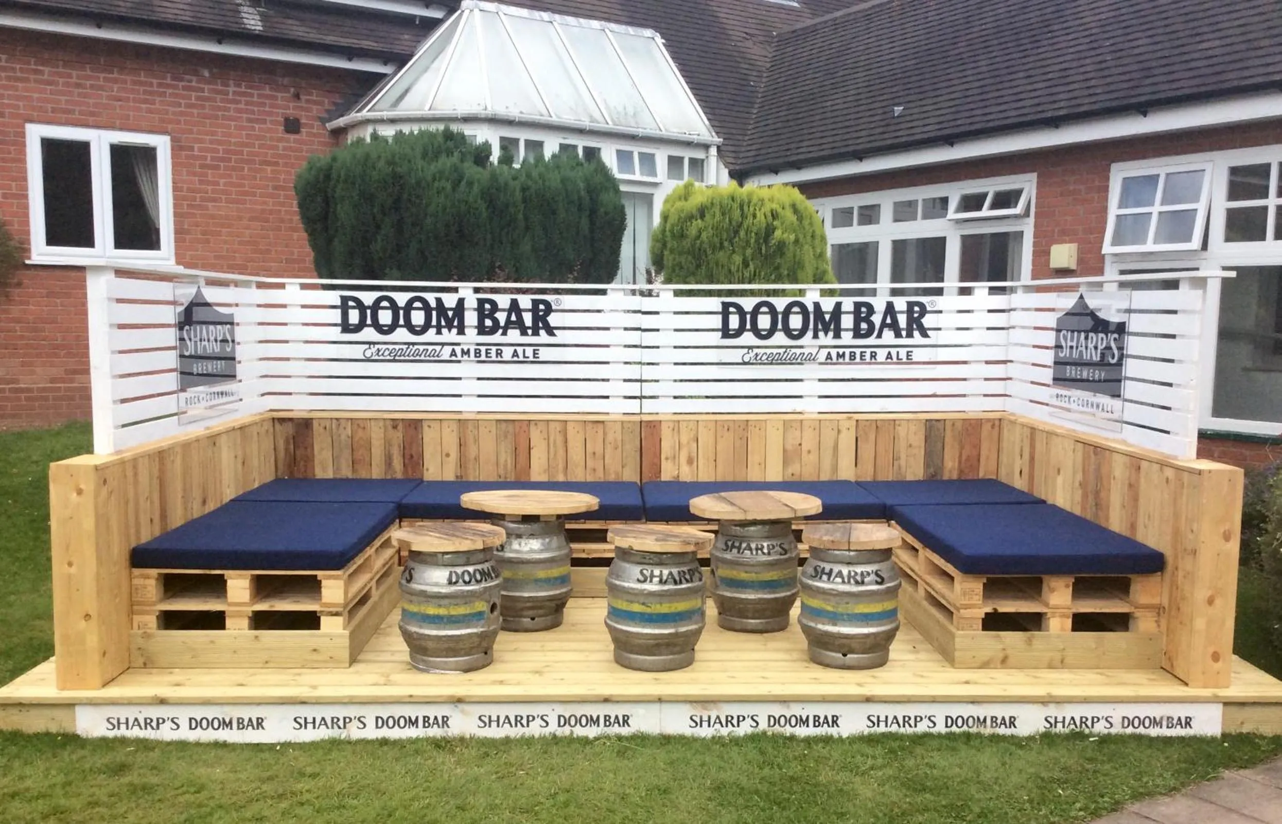 Garden in Strawberry Bank Hotel, NEC