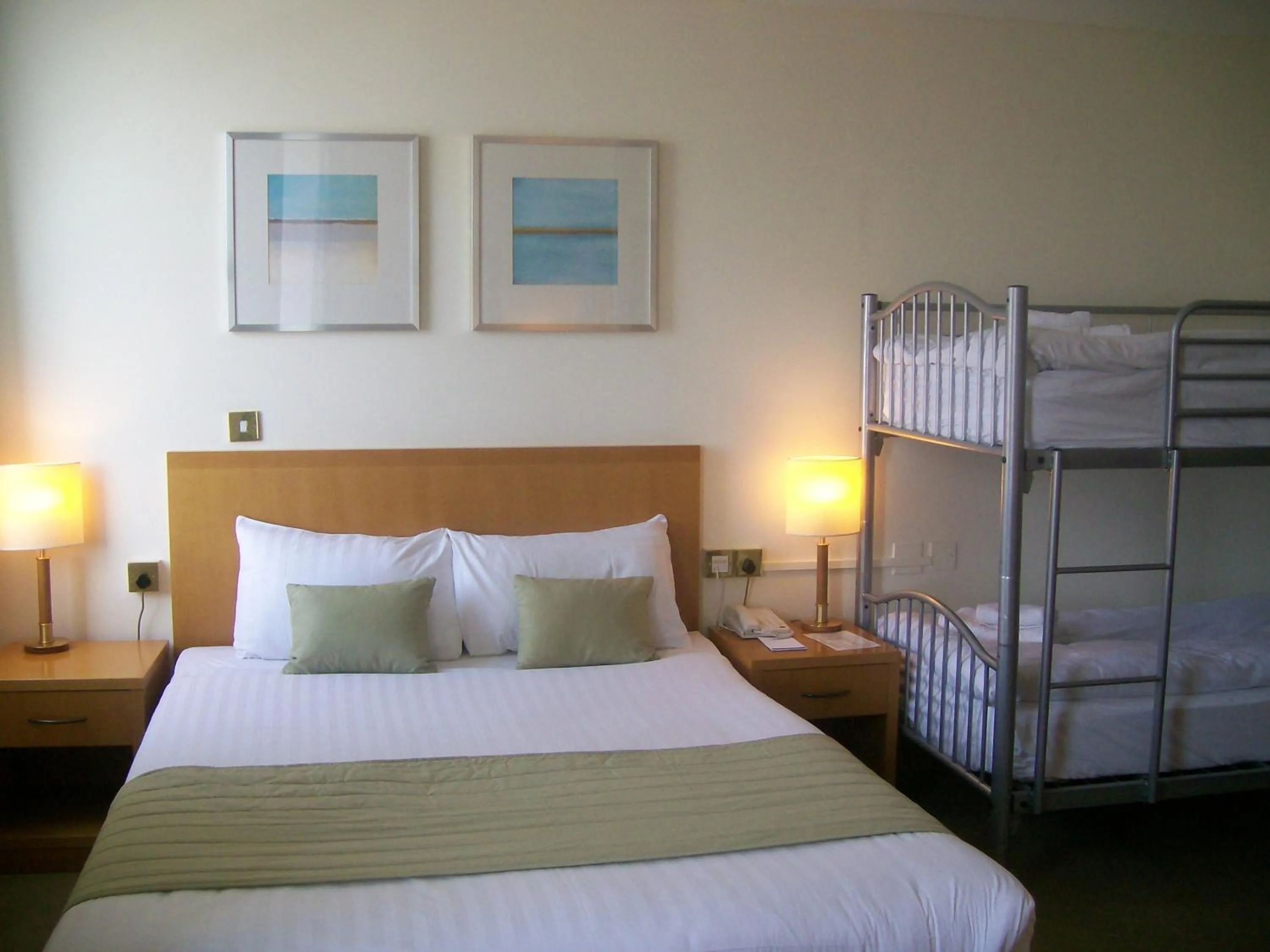 Bed in Carousel Hotel