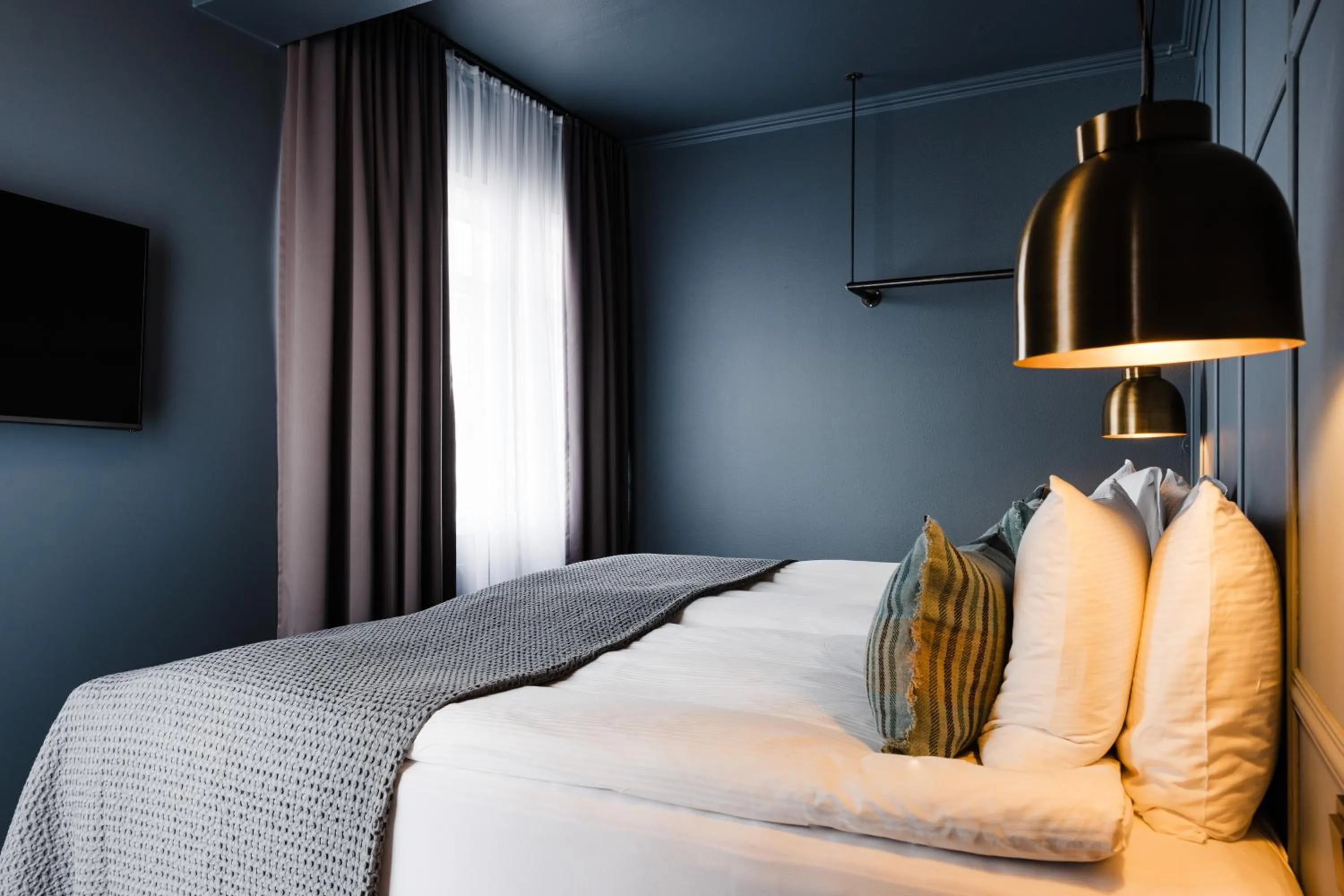 Bedroom, Bed in Hotel Ódinsvé