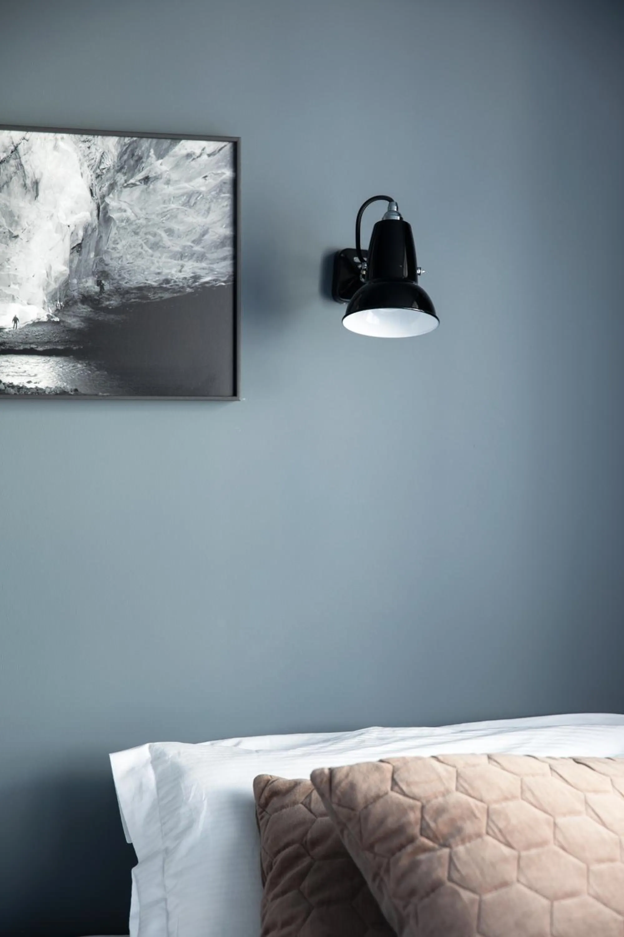 Bed in Hotel Ódinsvé