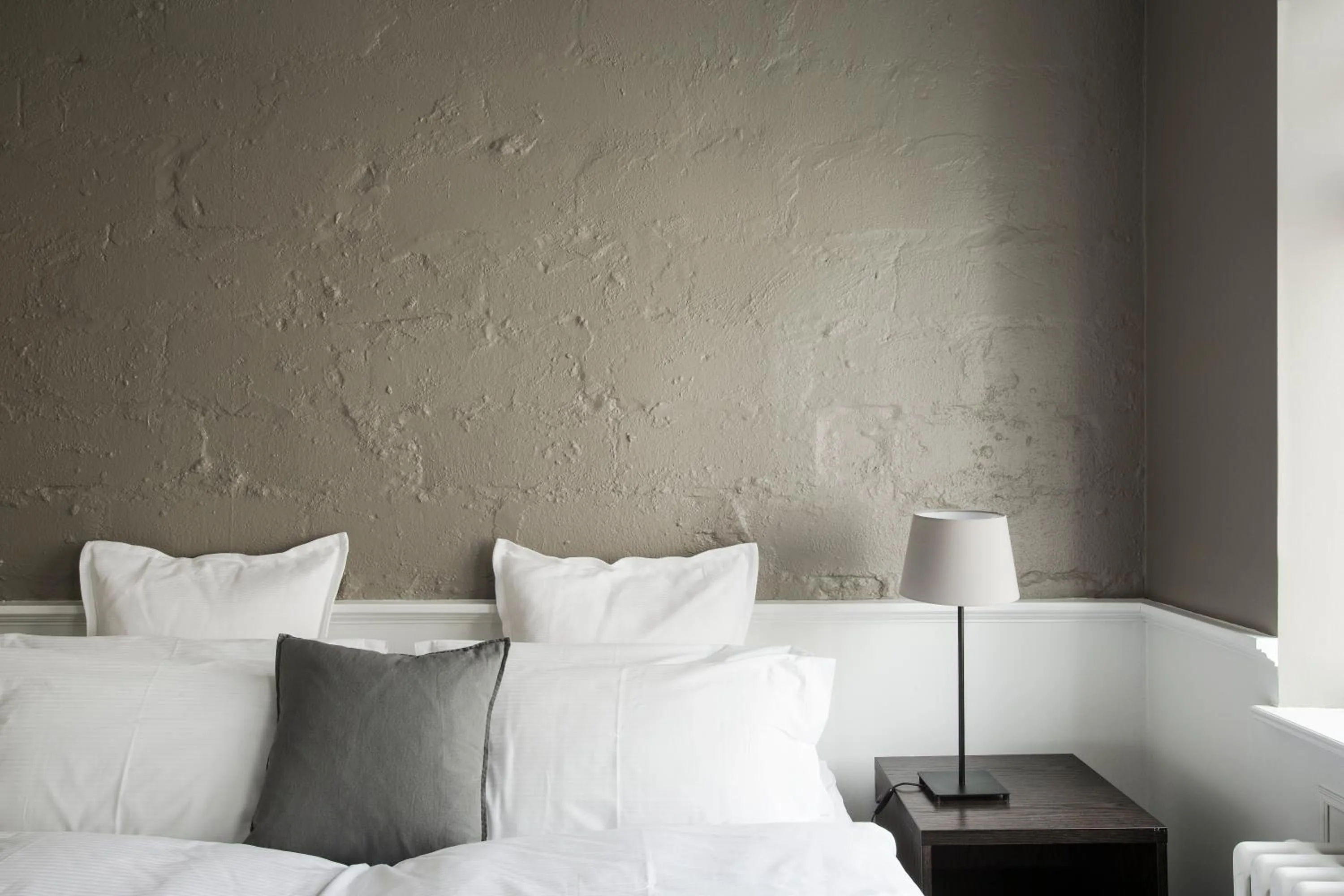 Bed in Hotel Ódinsvé