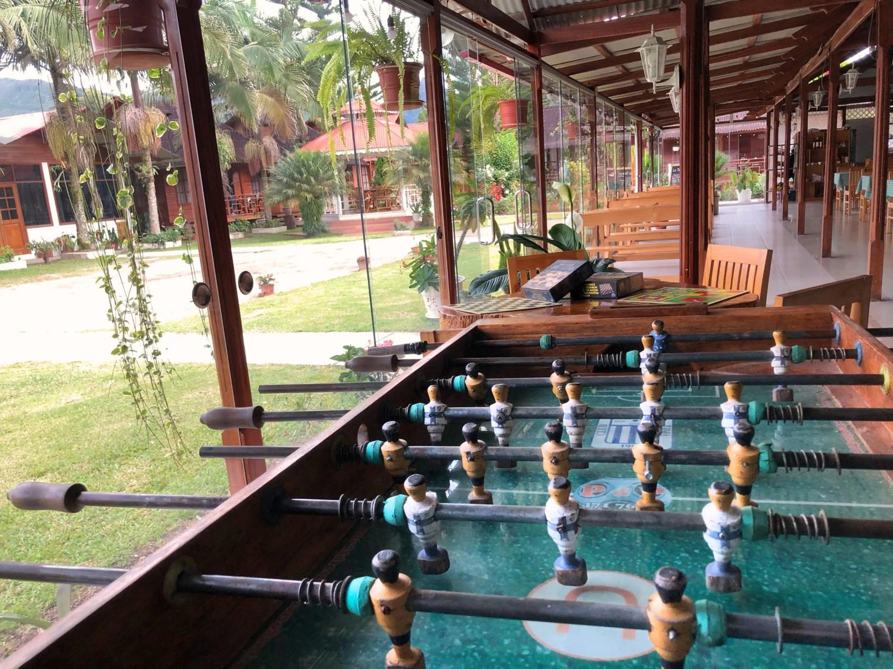Game Room in Cemayu Lodge