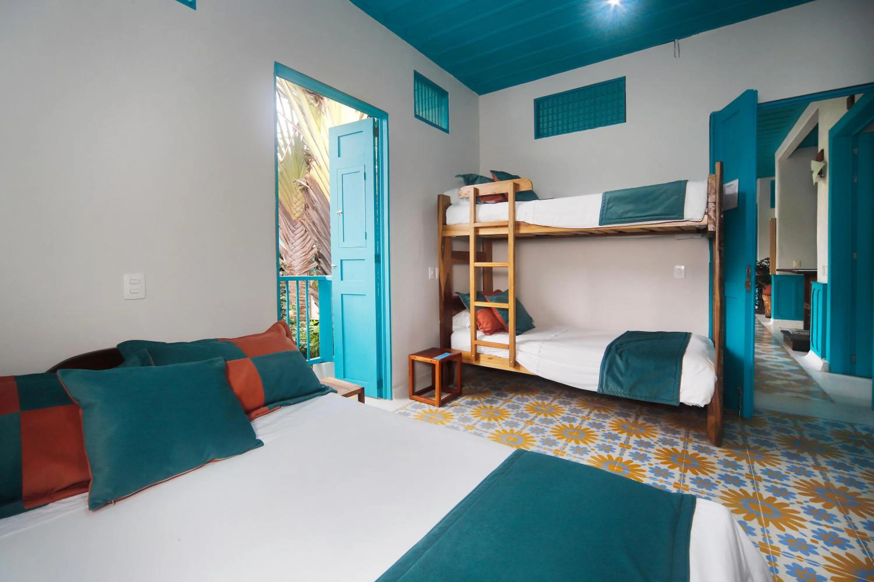 Bedroom, Bed in Casa de las Dos Palmas