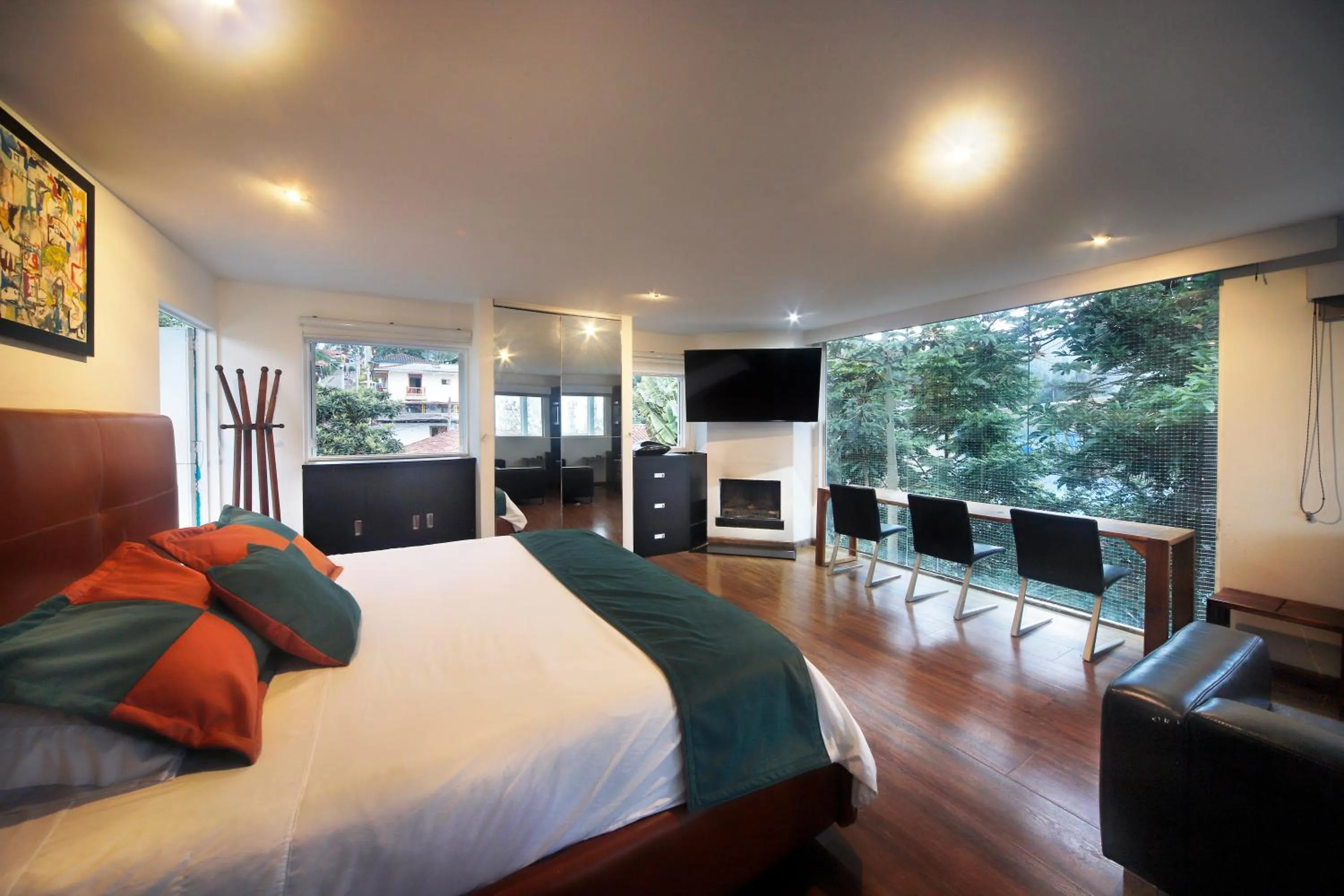 Bedroom, Bed in Casa de las Dos Palmas