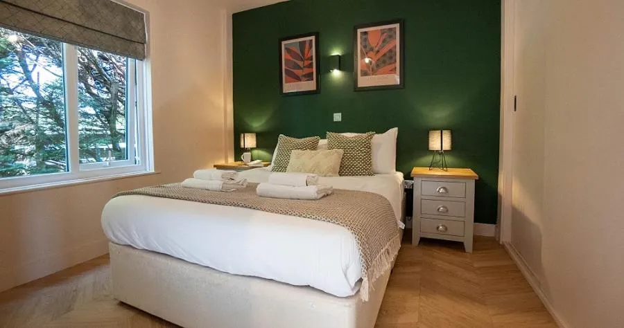 Bed in Newby Bridge Country Caravan Park