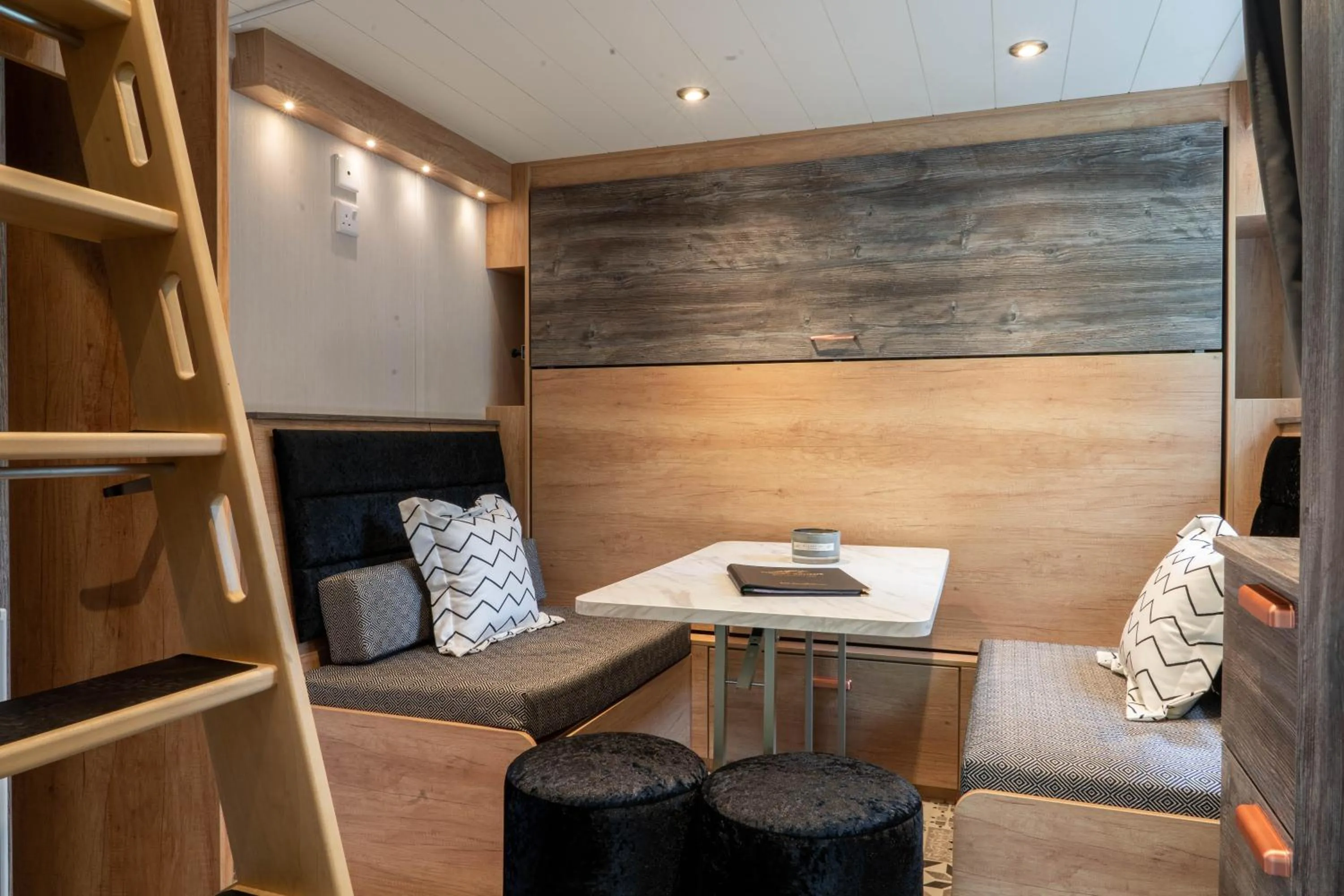 Bed in Newby Bridge Country Caravan Park