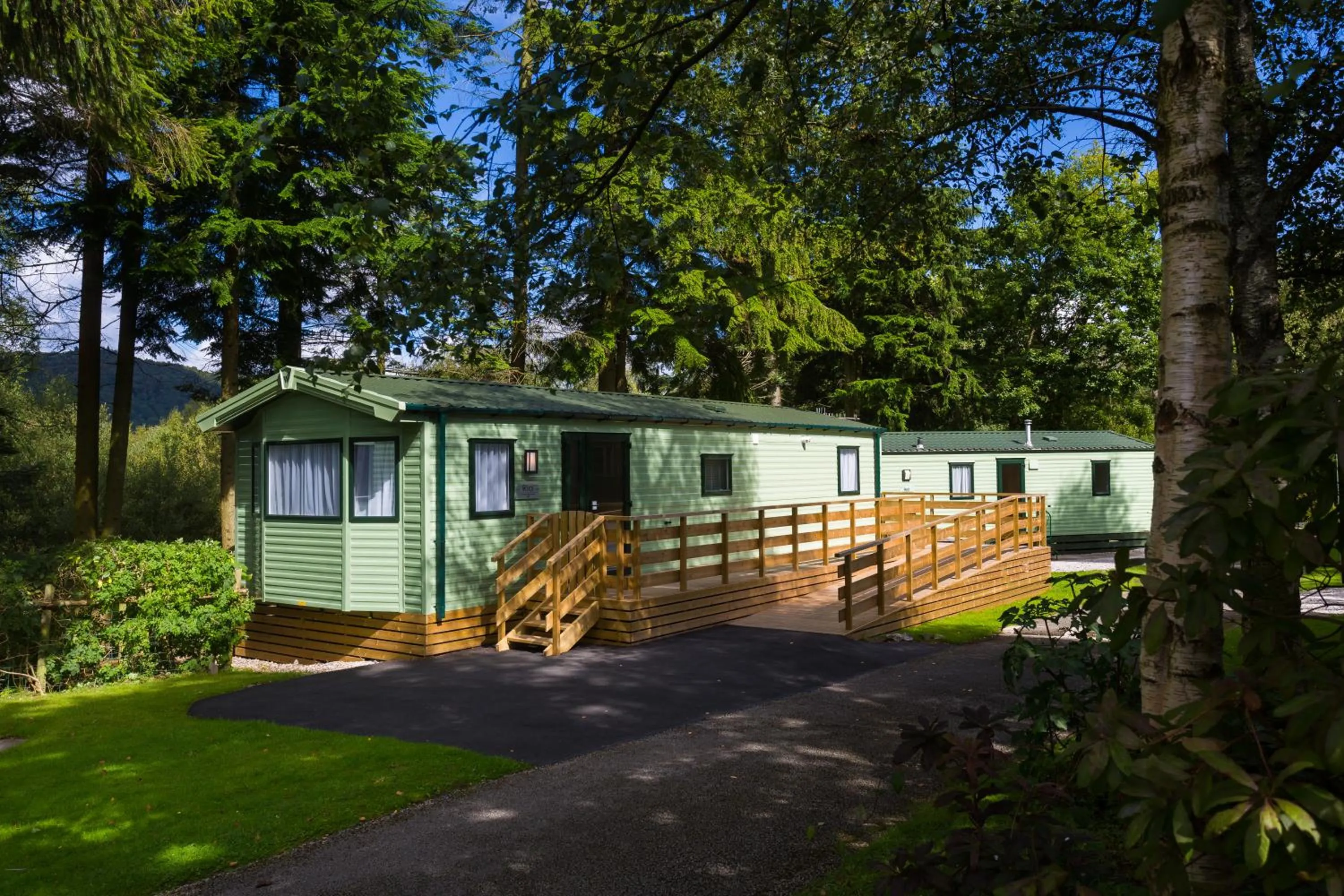 Facade/entrance in Newby Bridge Country Caravan Park