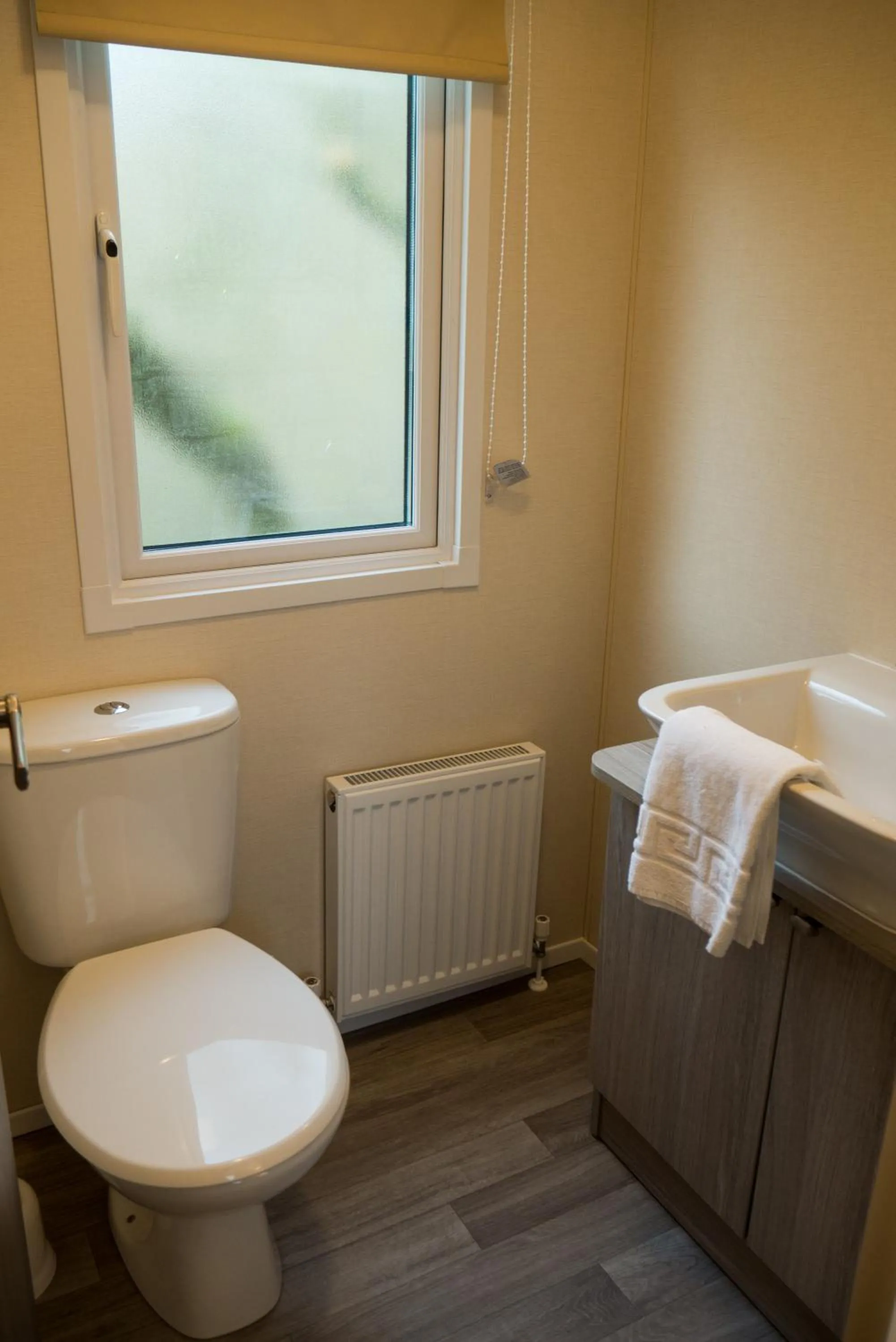 Bathroom in Newby Bridge Country Caravan Park