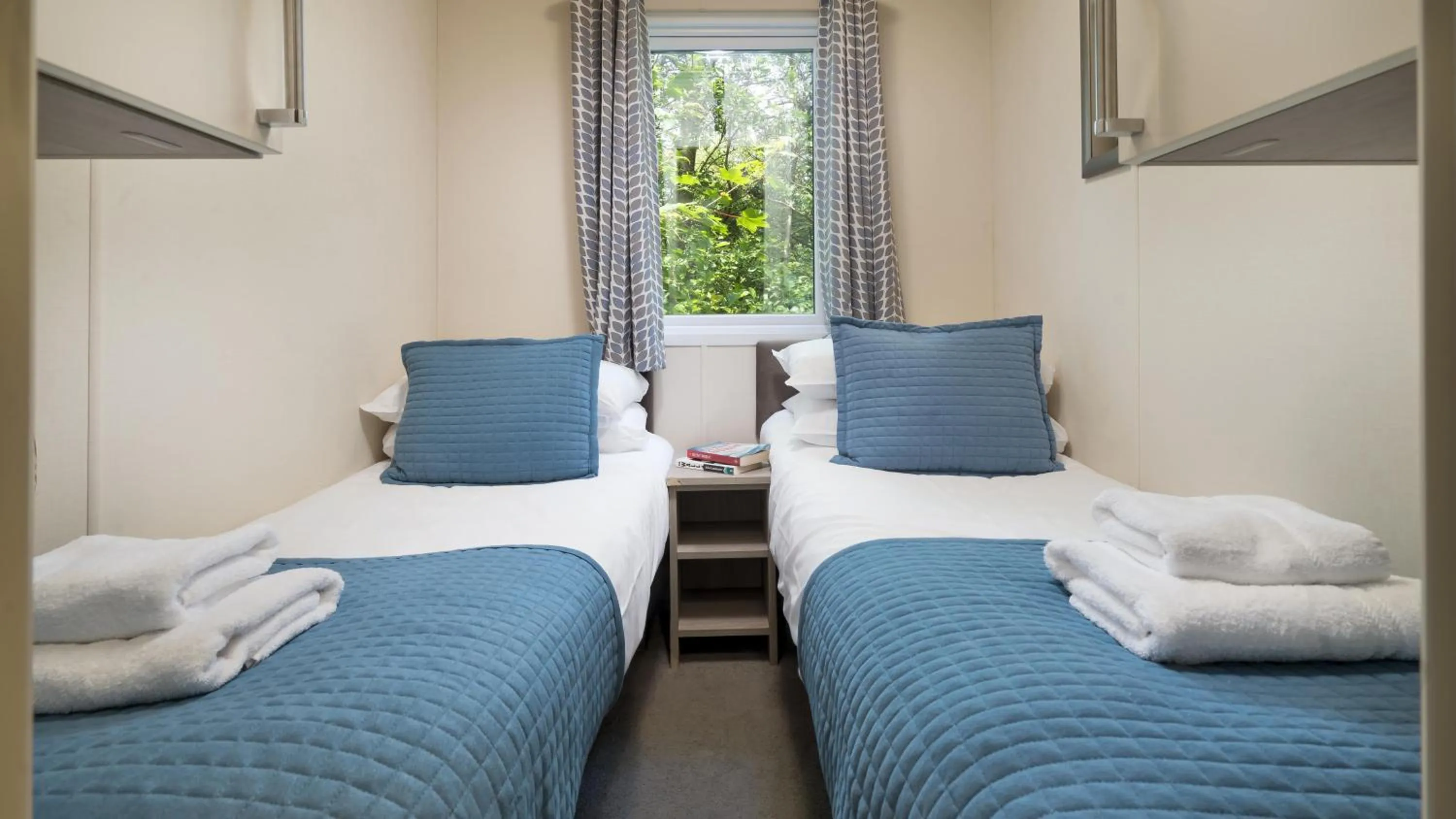 Bed in Newby Bridge Country Caravan Park