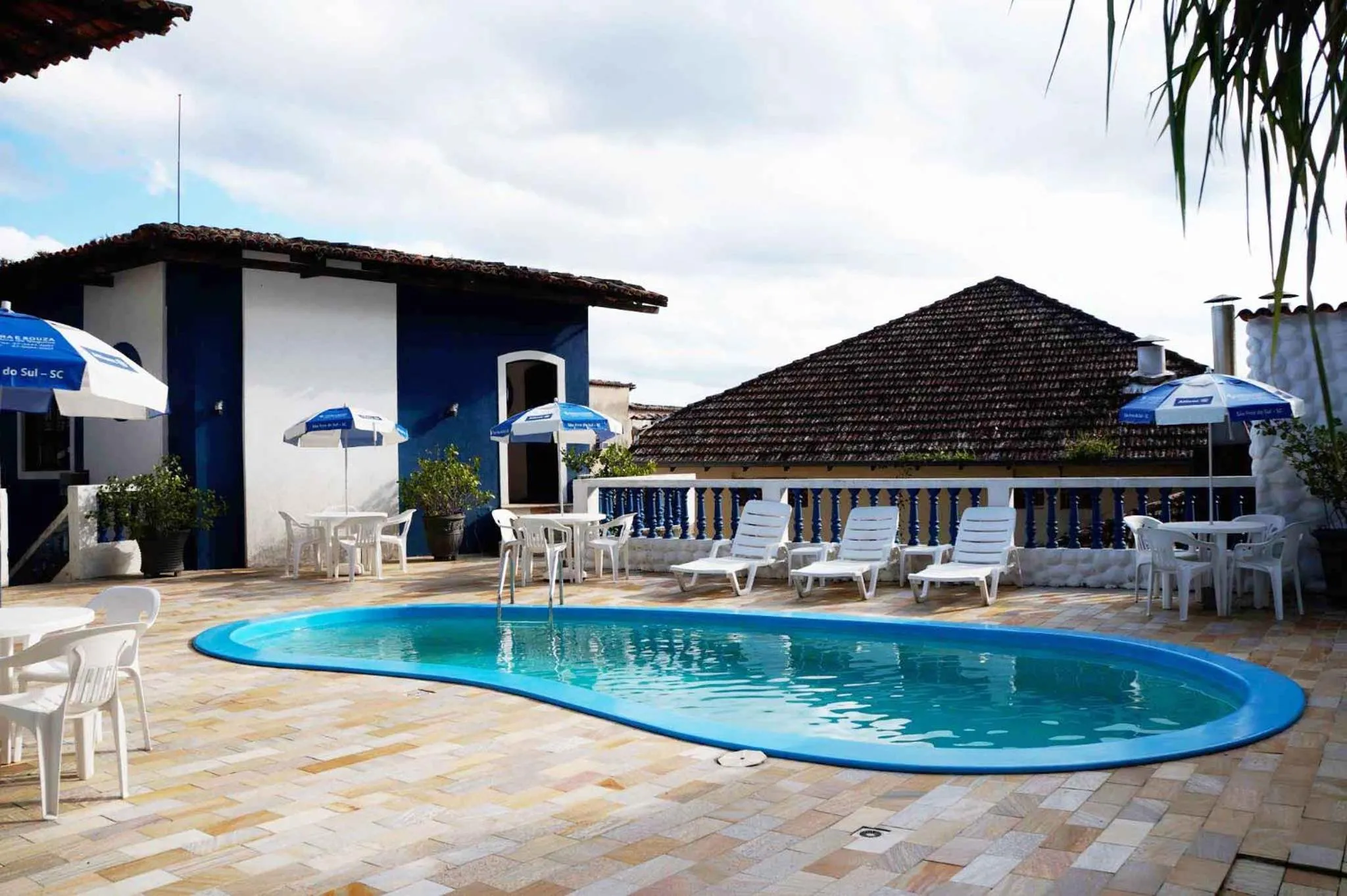 Swimming pool in Hotel Zibamba