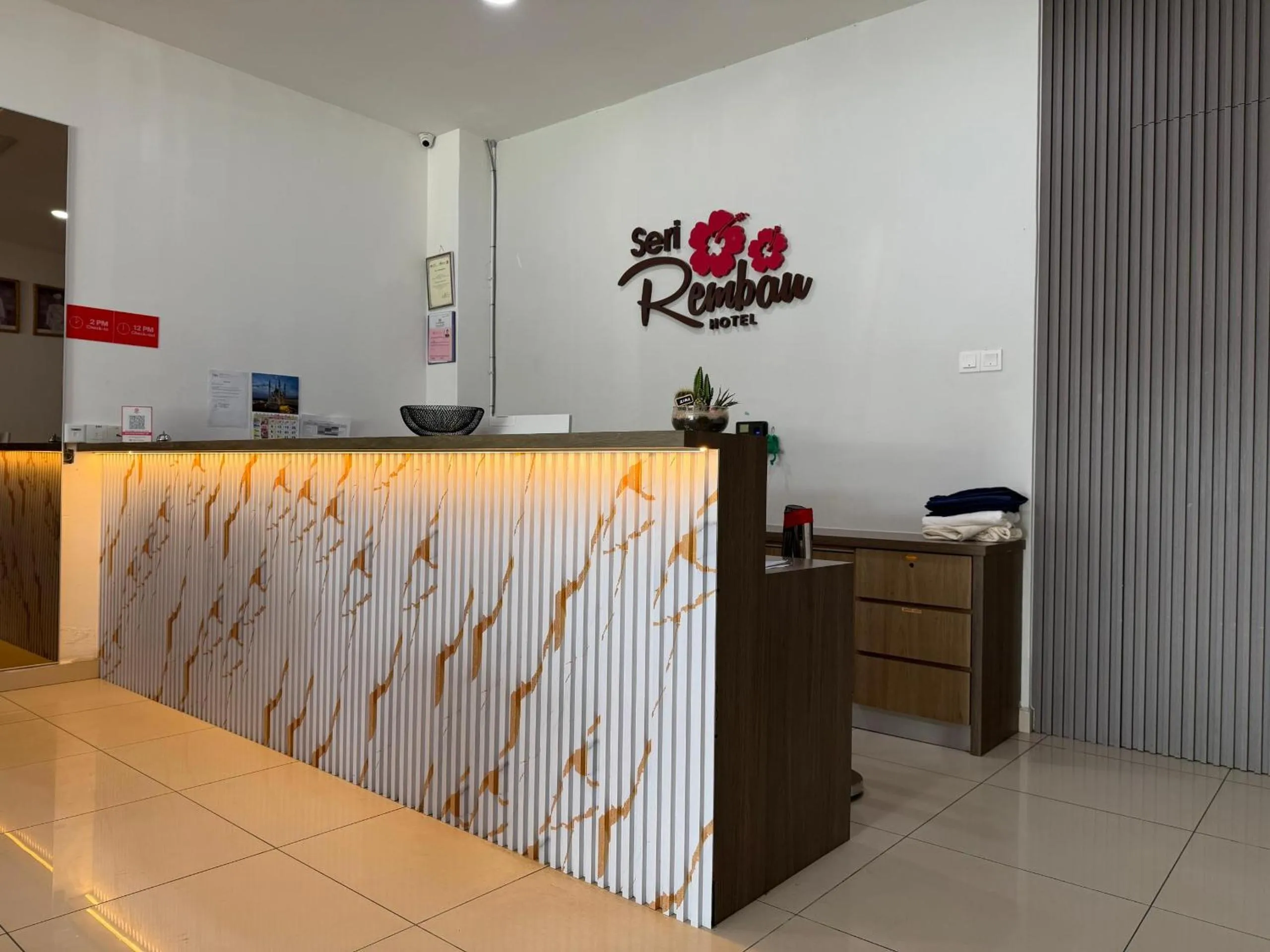 Lobby or reception in Hotel Seri Rembau