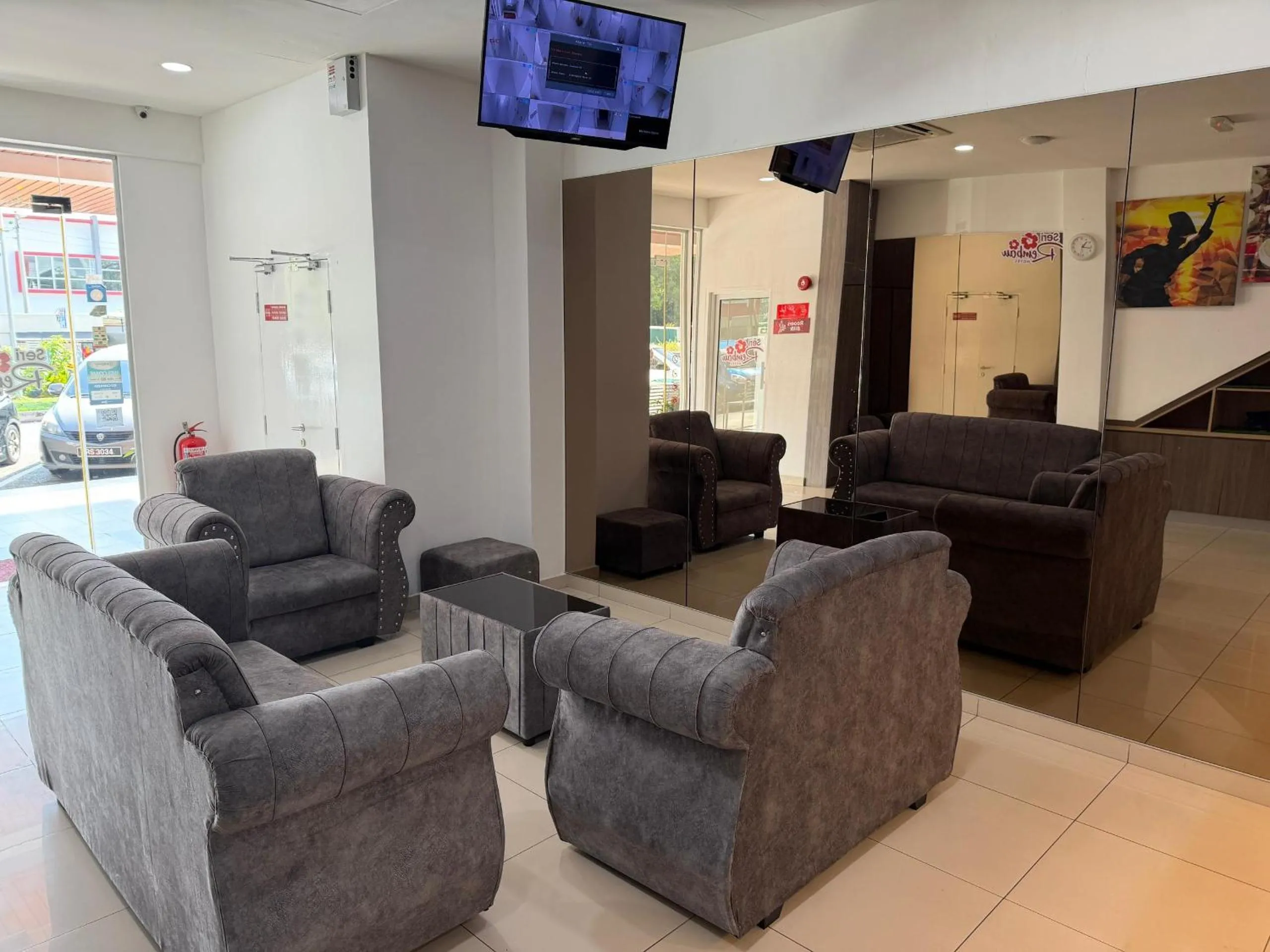 Lobby or reception in Hotel Seri Rembau