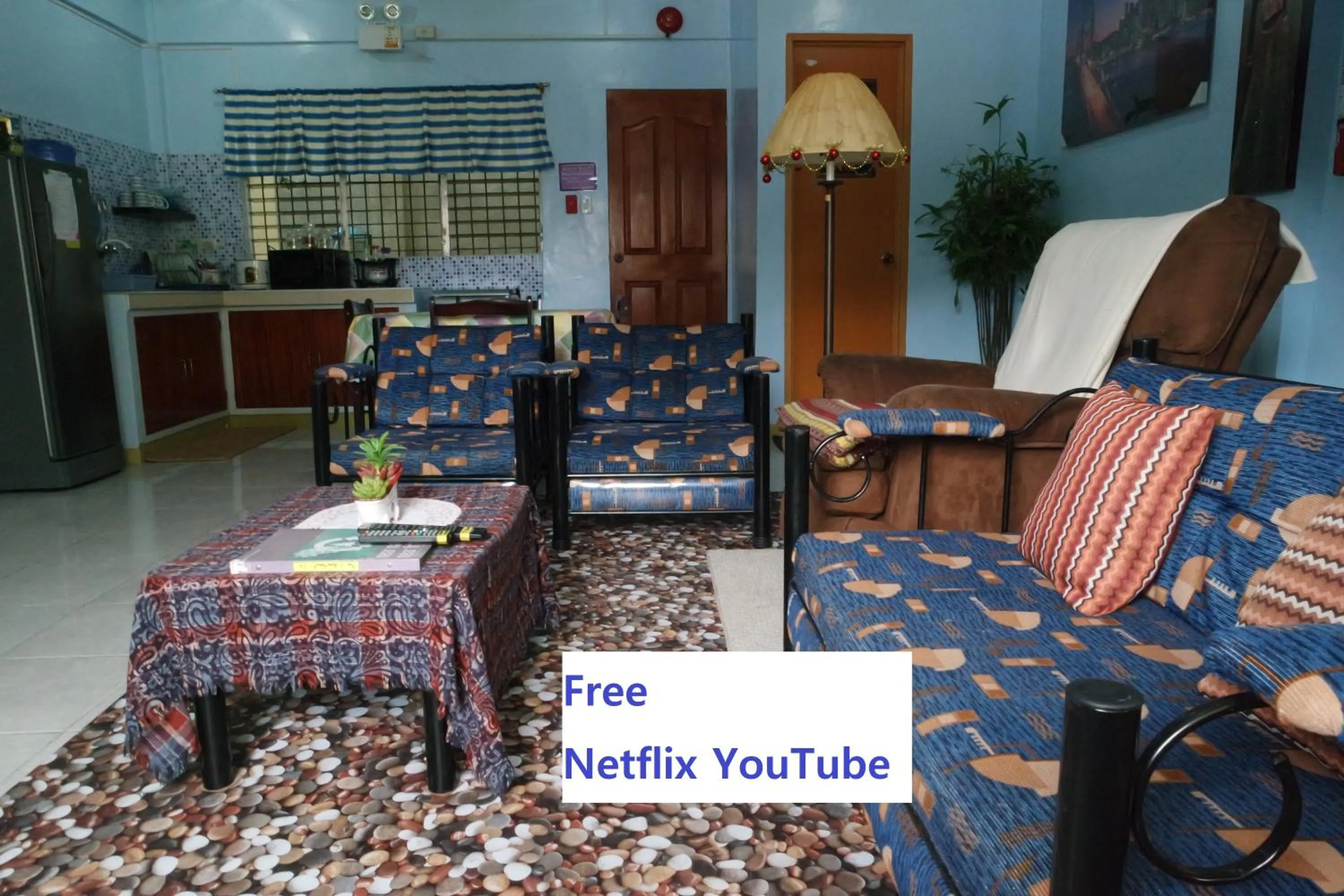 Living room in YOO C Apartment - Free Netflix YouTube