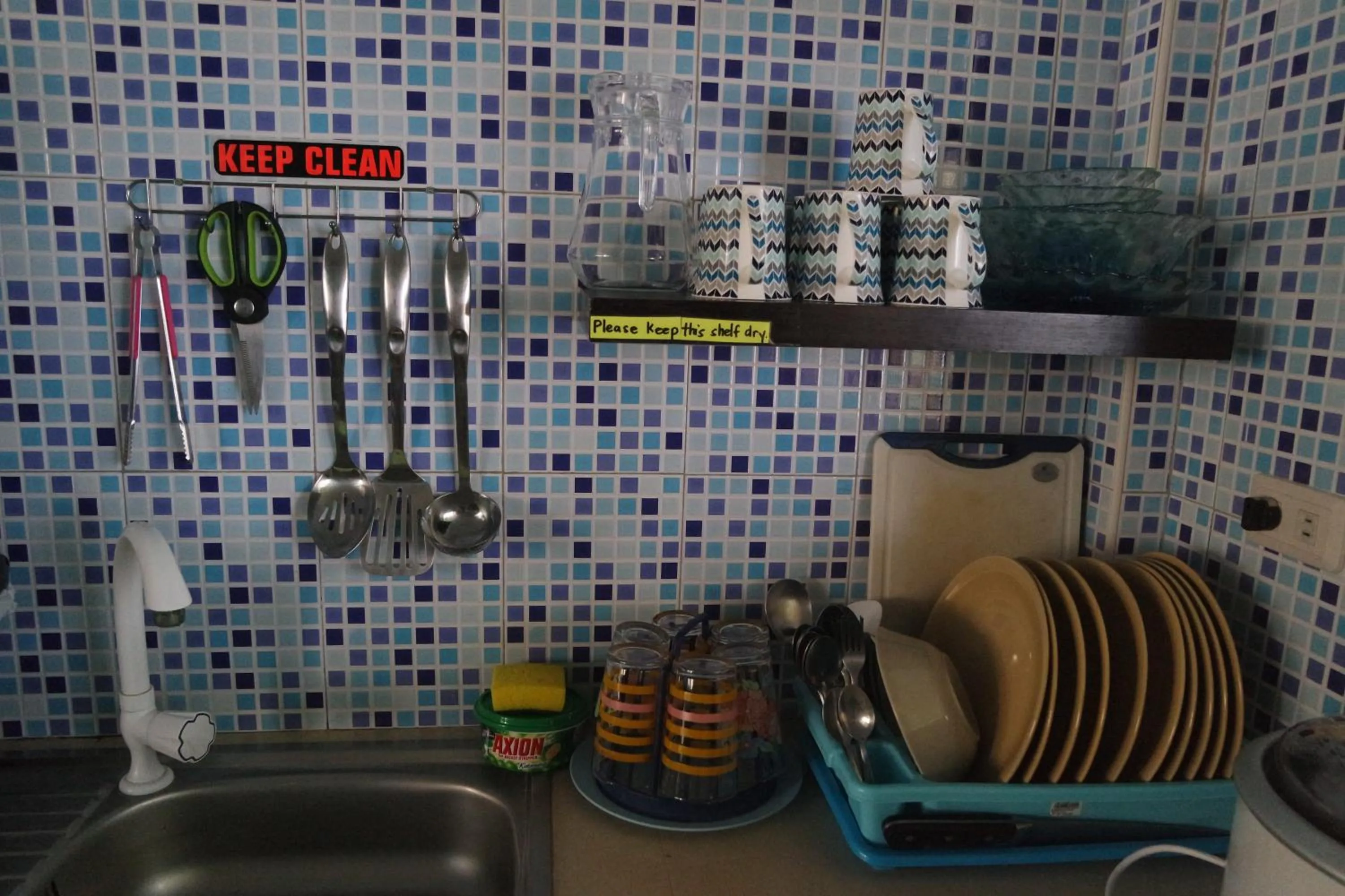 Kitchen or kitchenette in Yoo C Apartment