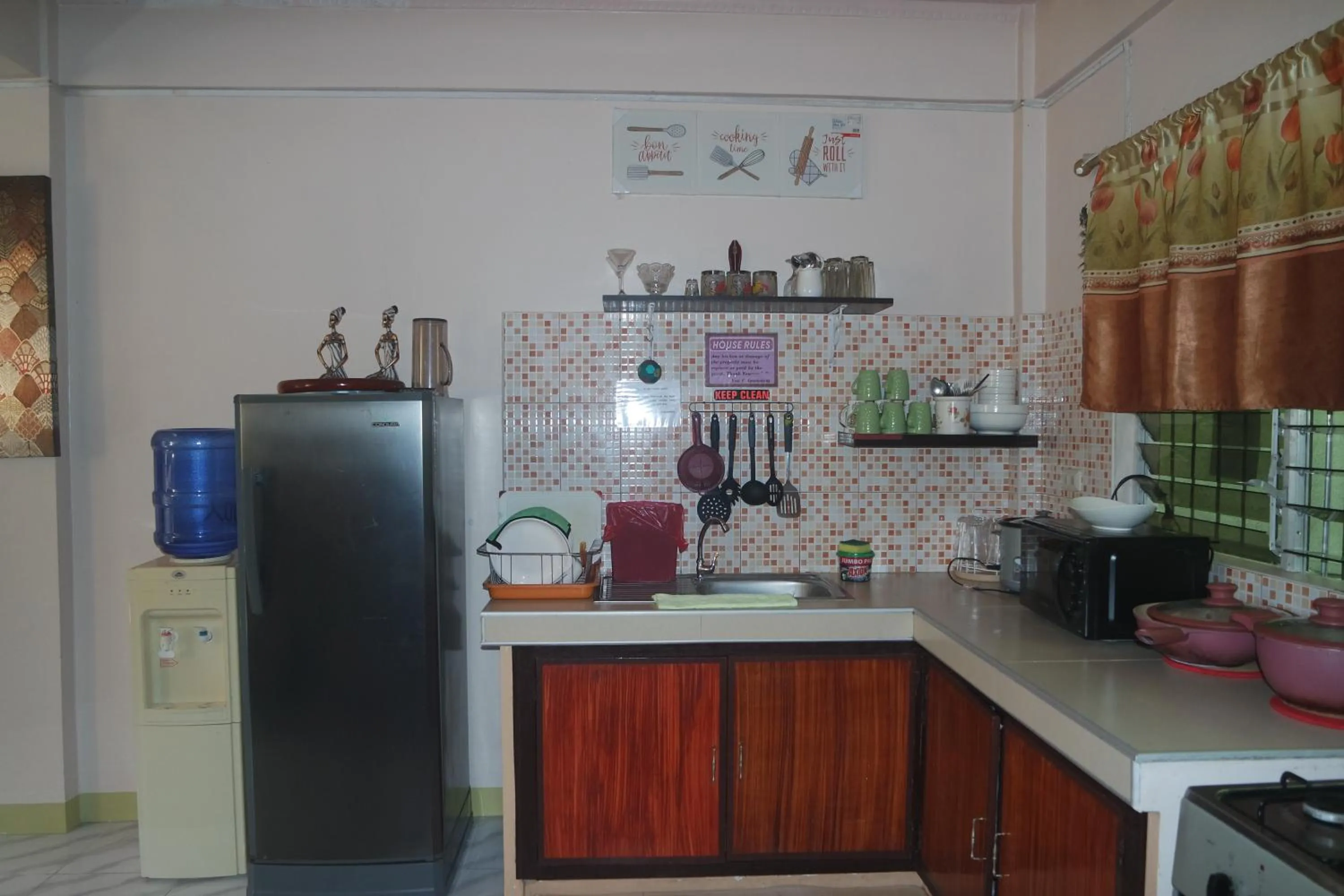 Kitchen or kitchenette in Yoo C Apartment