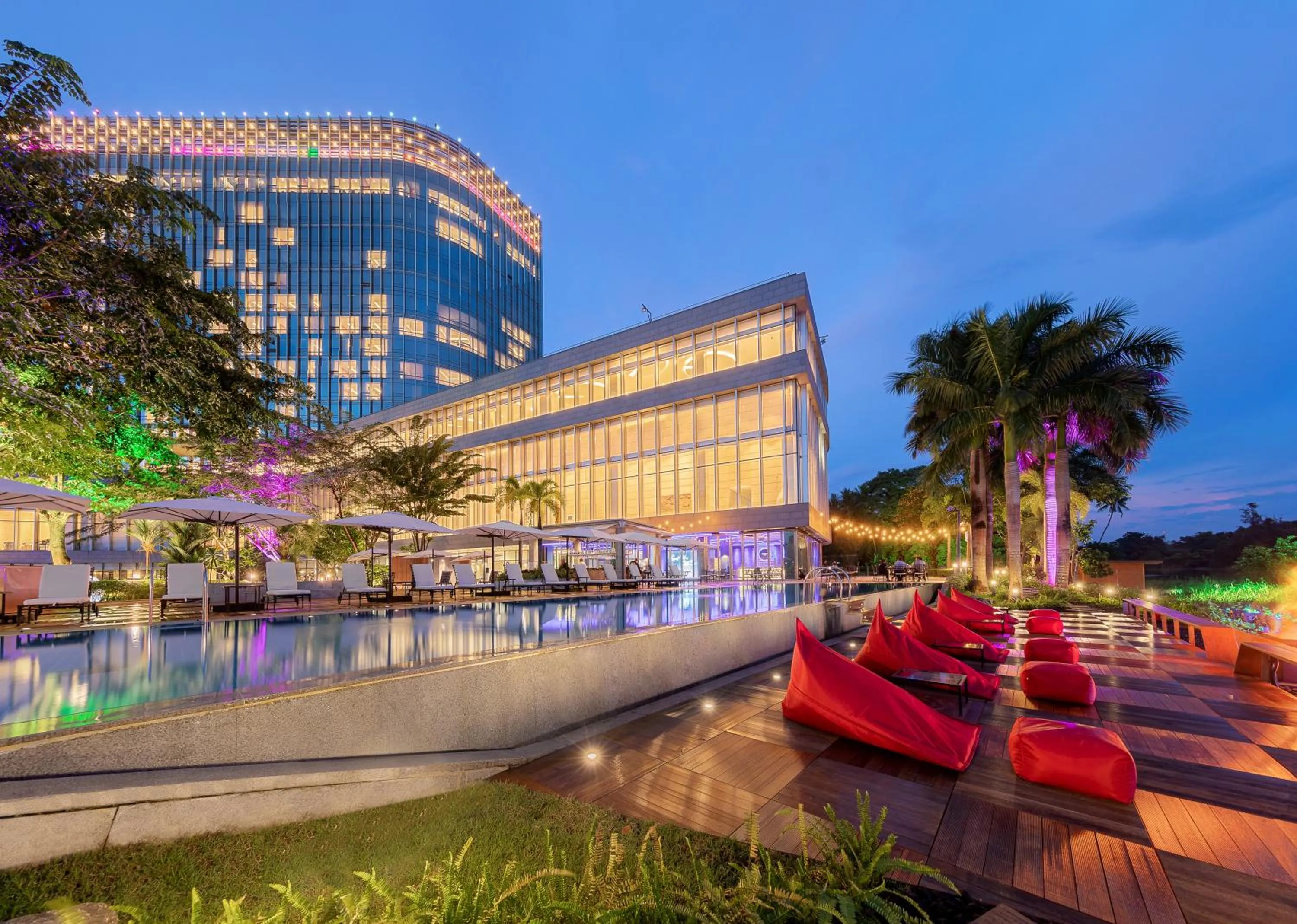 Property building in LOTTE Hotel Yangon