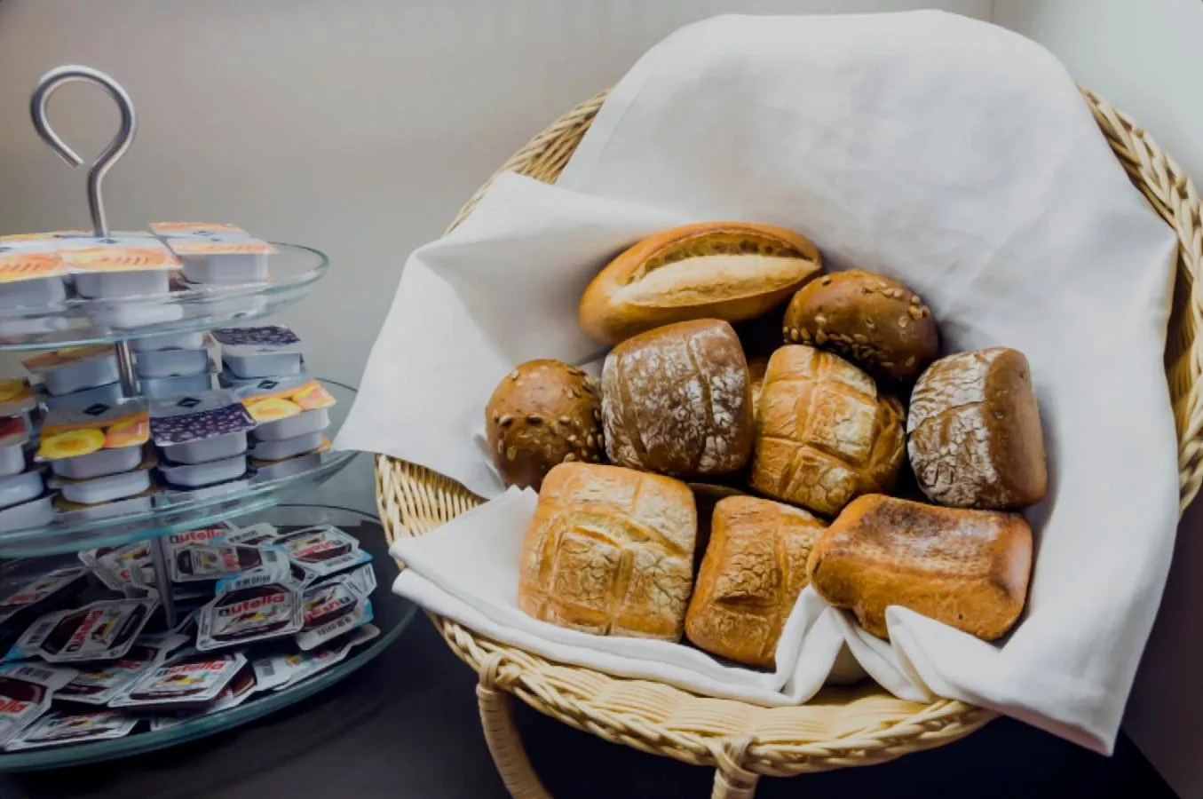 Food close-up in Hotel Royal