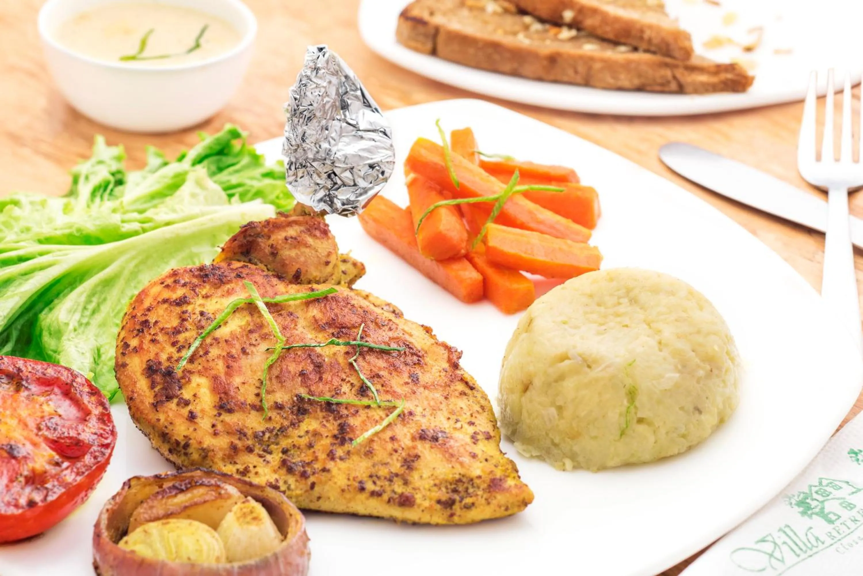 Food close-up in Villa Retreat - Boutique Hotel