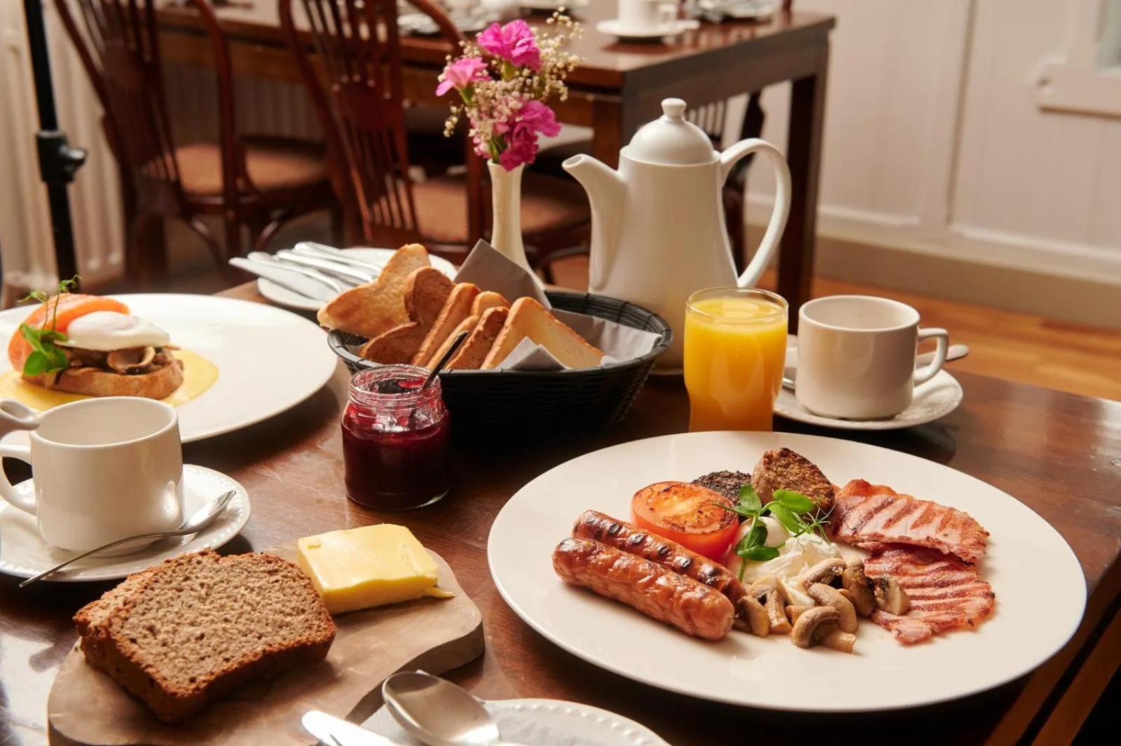 Food close-up in Hylands Burren Hotel