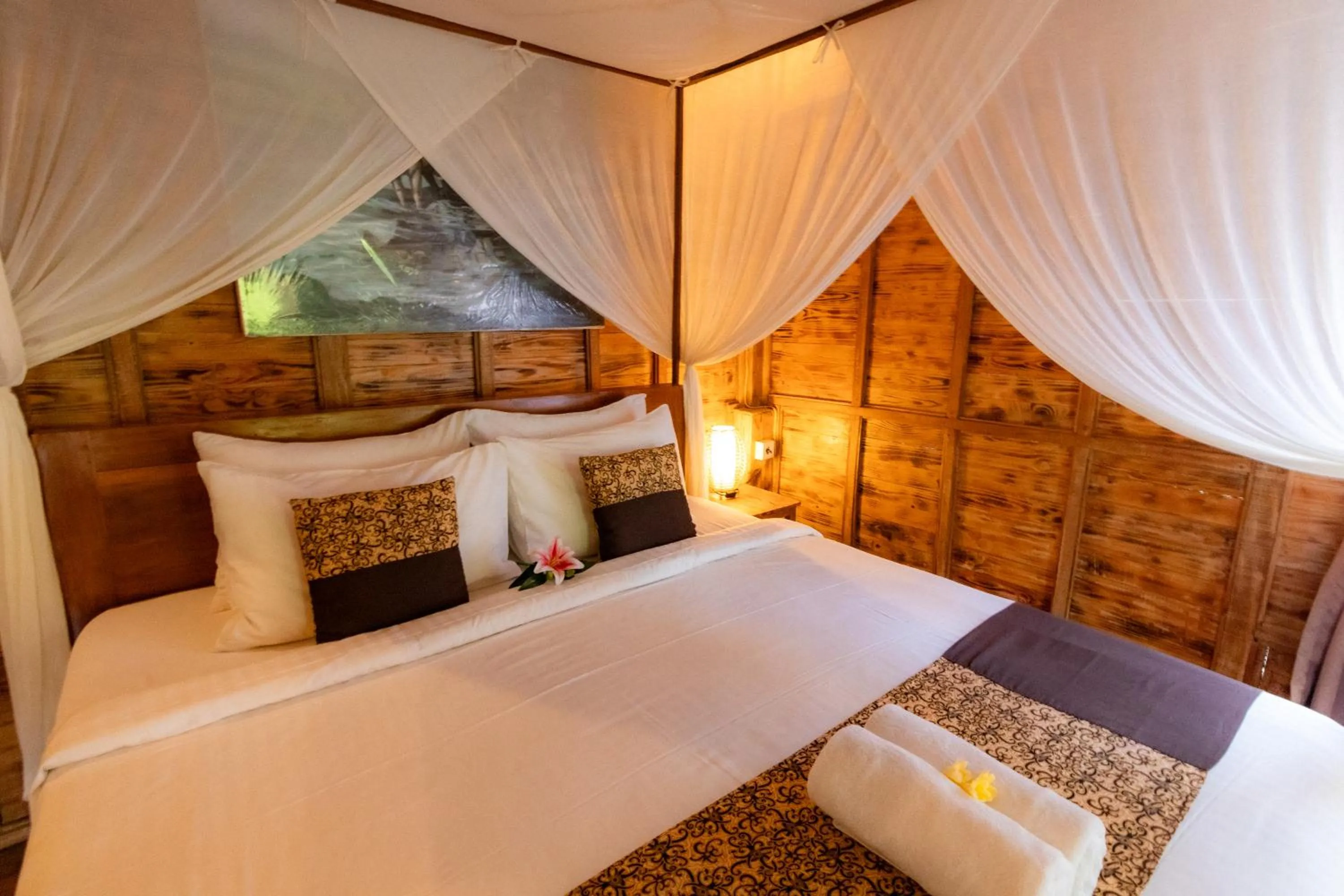 Bed in Doni House & Villas