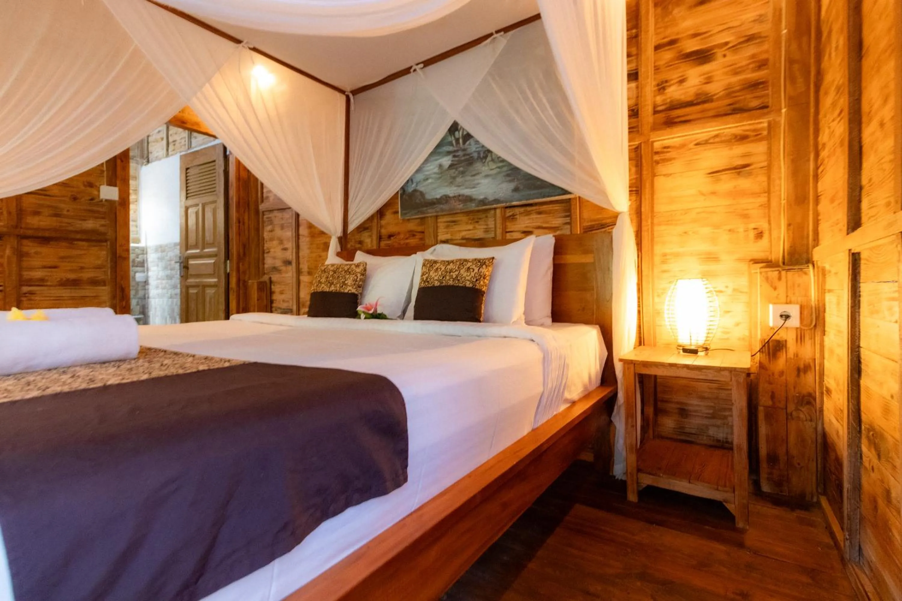 Bed in Doni House & Villas